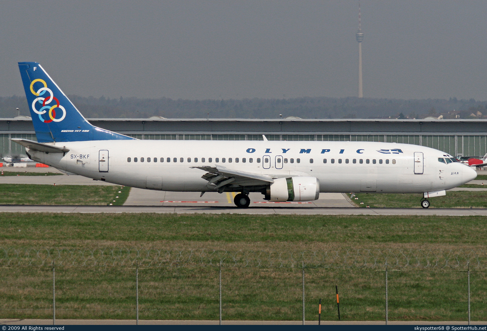 Photo of SX-BKF - Boeing 737-484 operated by Olympic Airlines