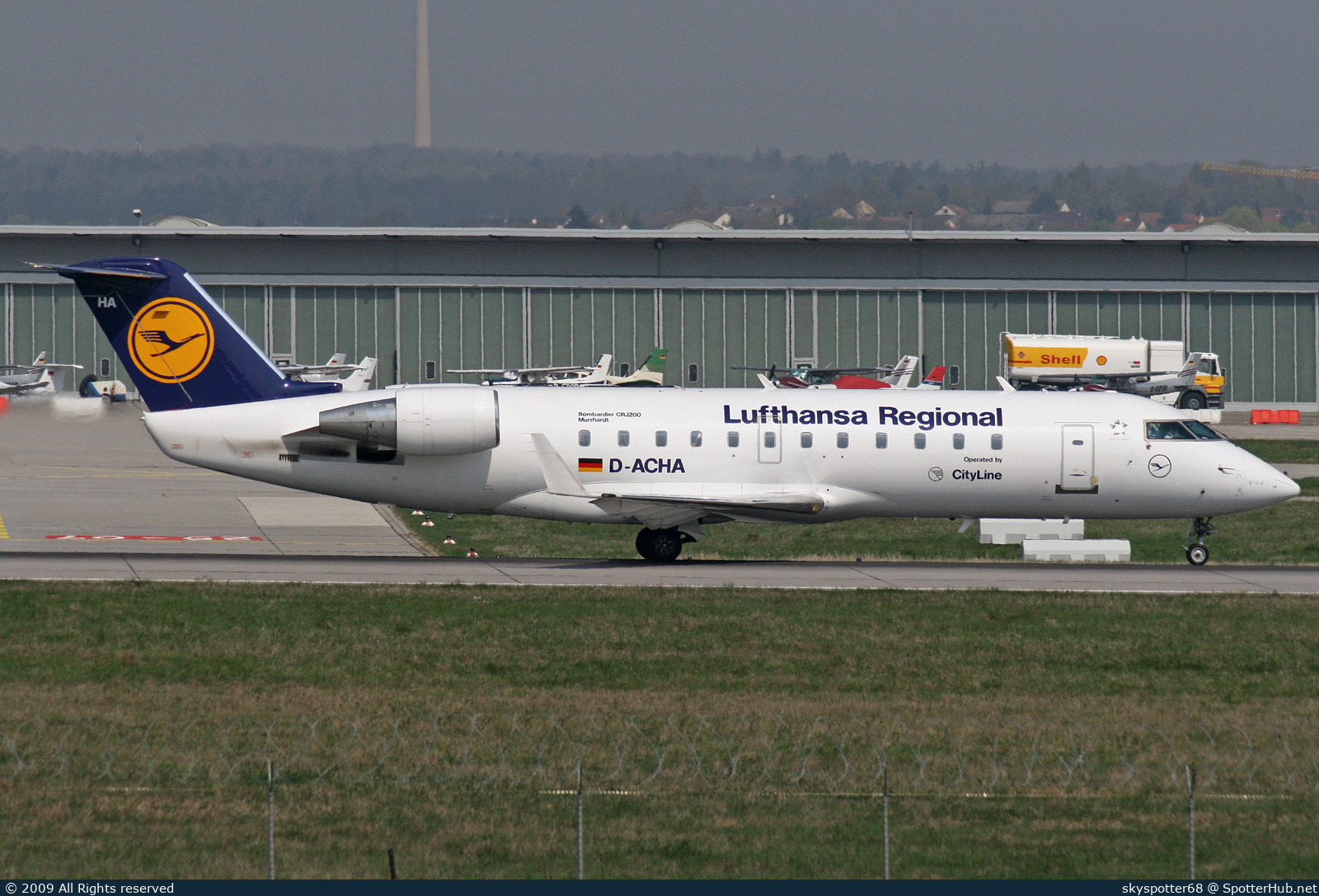 Photo of D-ACHA - Bombardier CRJ-200LR operated by Lufthansa CityLine