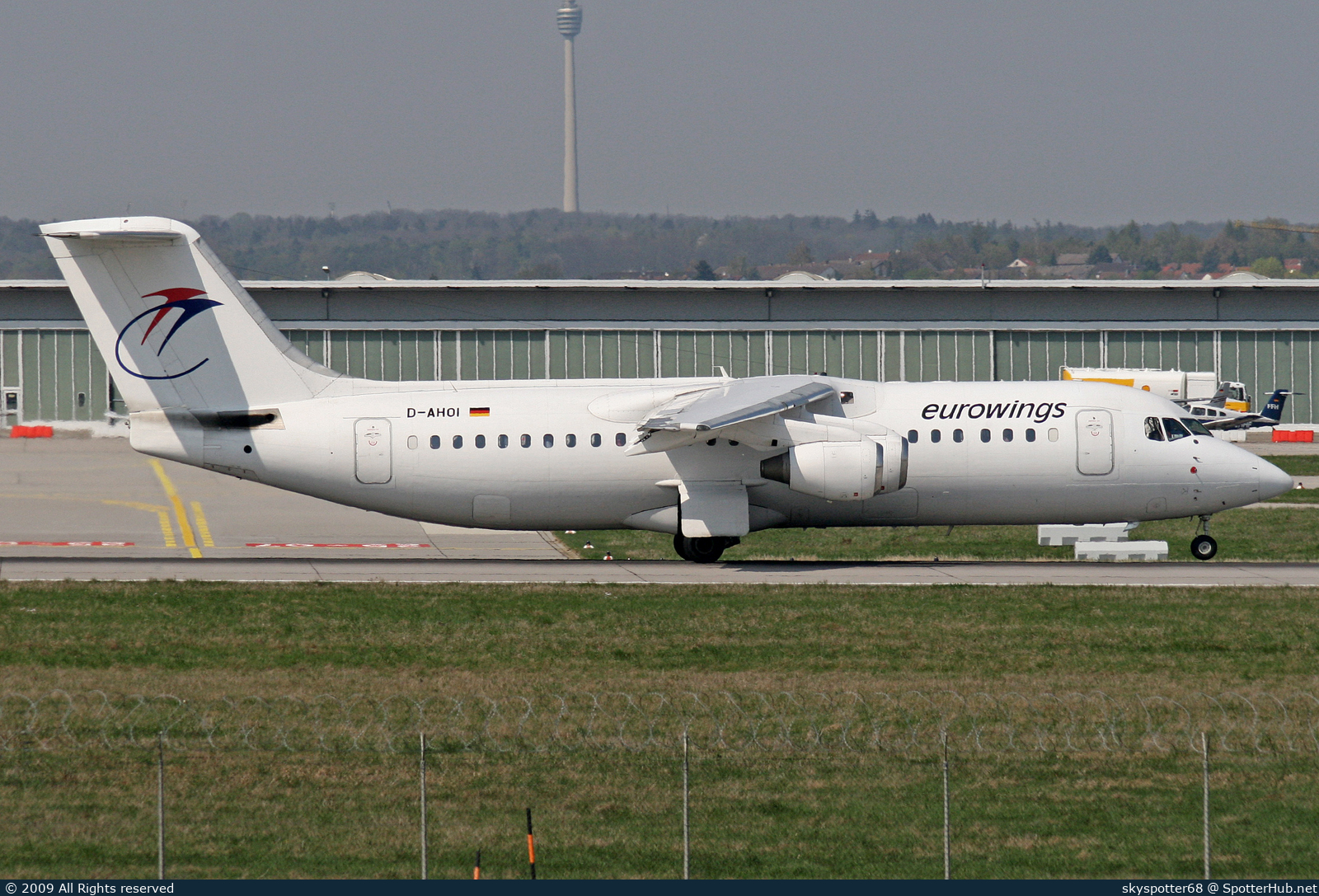 Photo of D-AHOI - British Aerospace 146-300 operated by Eurowings