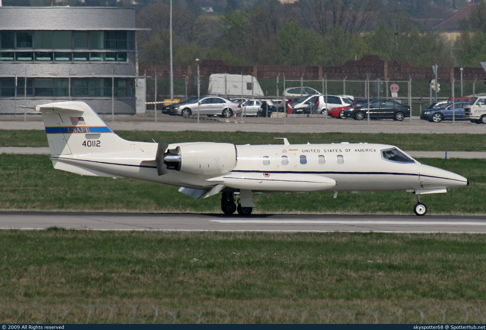 Photo of 84-0112 - Bombardier Learjet C-21A operated by US Air Force