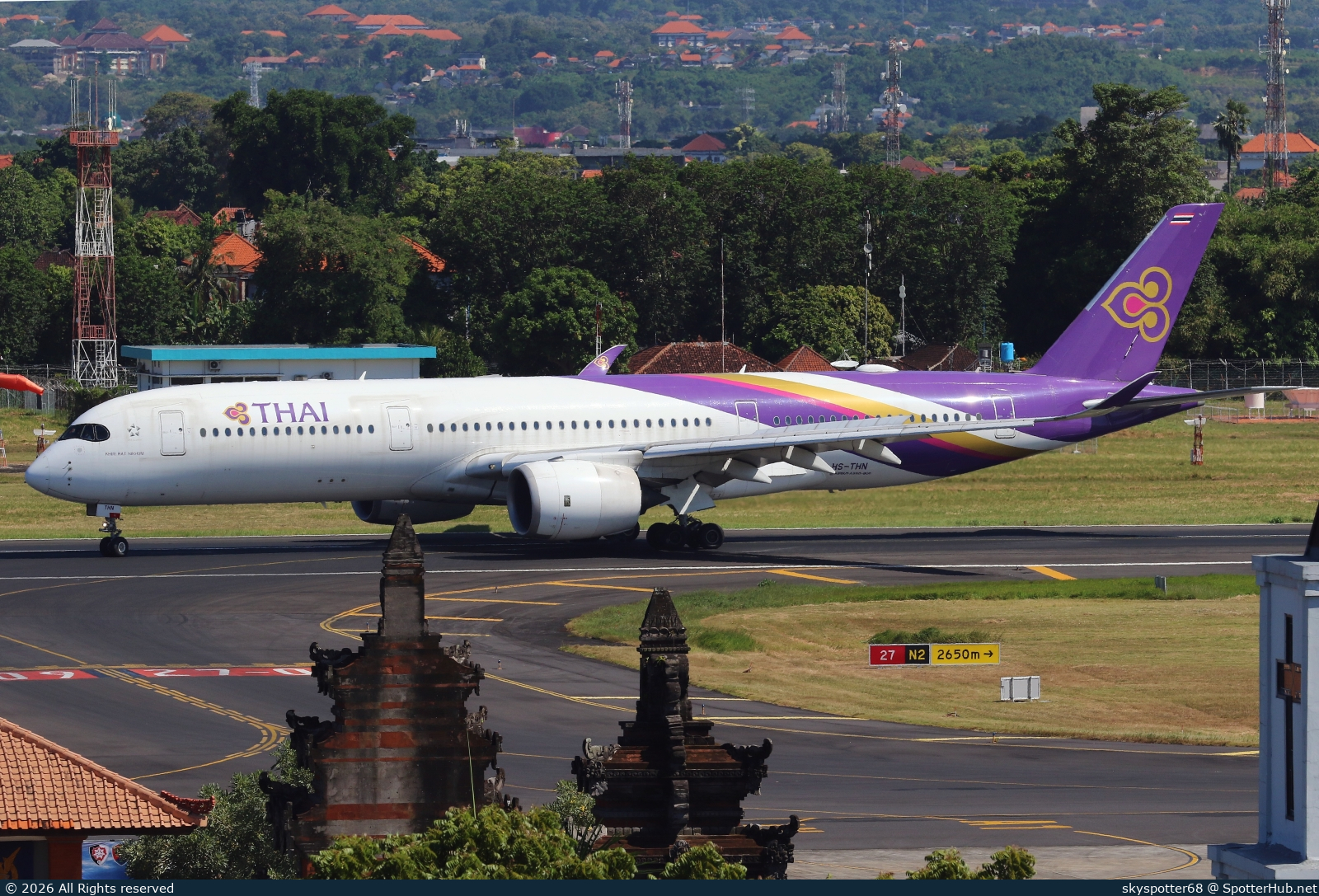 Photo of HS-THN - Airbus A350-941 operated by Thai Airways International