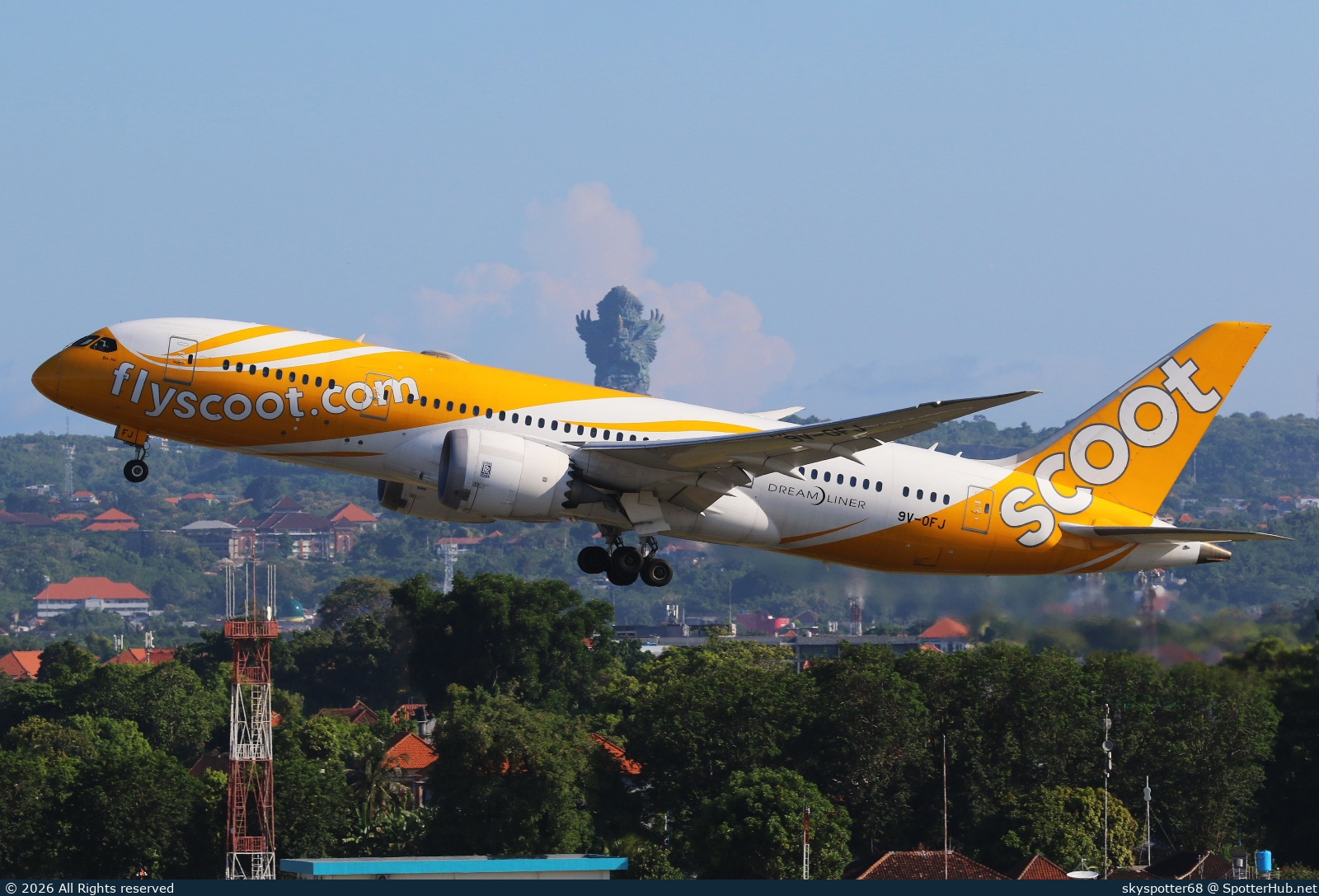 Photo of 9V-OFJ - Boeing 787-8 Dreamliner operated by Scoot