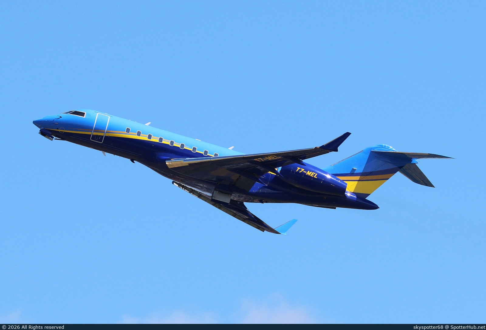 Photo of T7-MEL - Bombardier Global 5000 operated by Hongkong Jet