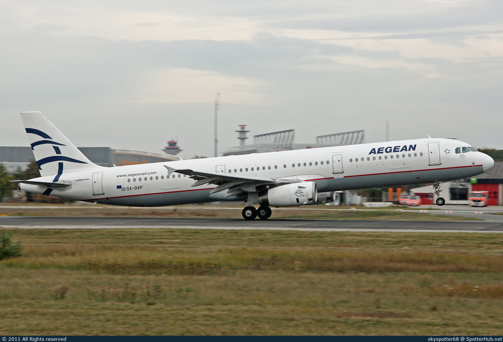 Photo of SX-DVP - Airbus A321-231 operated by Aegean Airlines