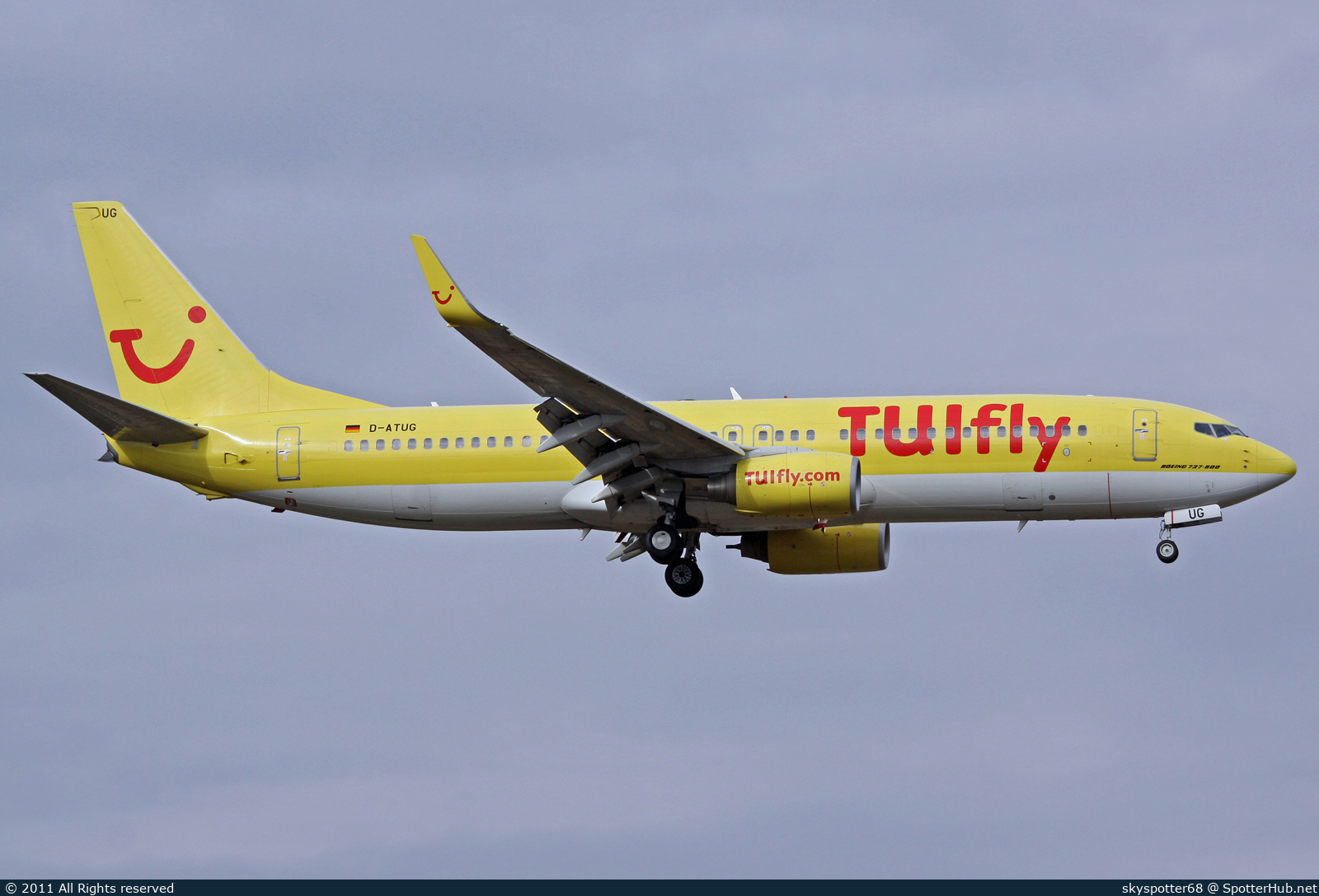 Photo of D-ATUG - Boeing 737-8K5 operated by TUIfly