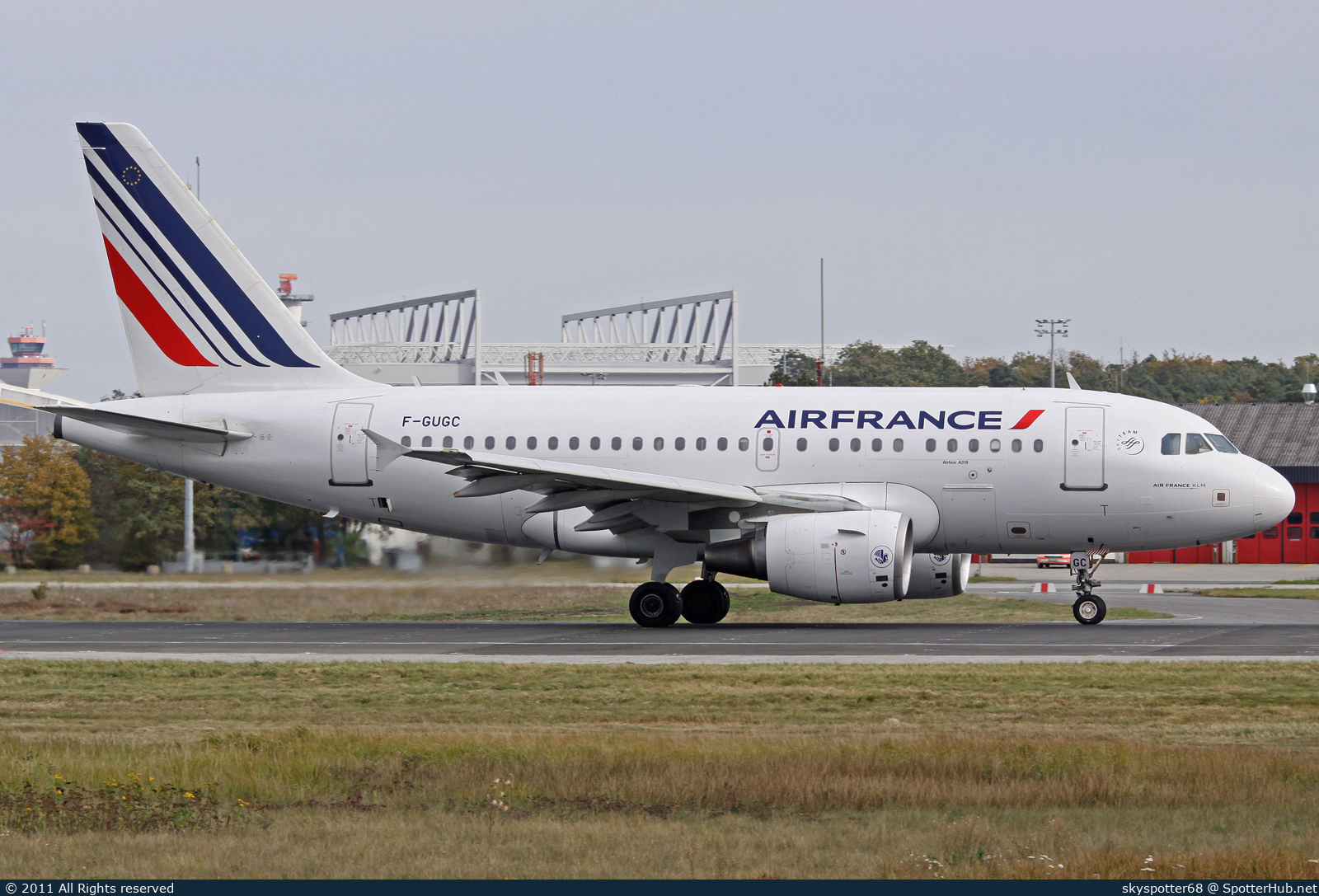 Photo of F-GUGC - Airbus A318-111 operated by Air France