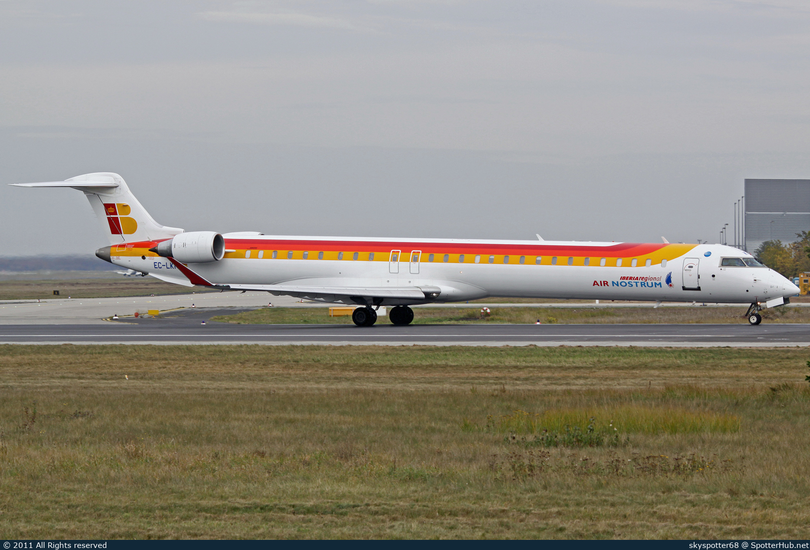 Photo of EC-LKF - Bombardier CRJ-1000 operated by Iberia Regional (opb Air Nostrum)