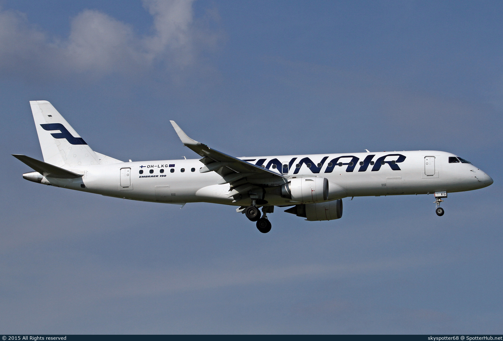 Photo of OH-LKG - Embraer ERJ-190LR operated by Finnair (opb Nordic Regional Airlines)