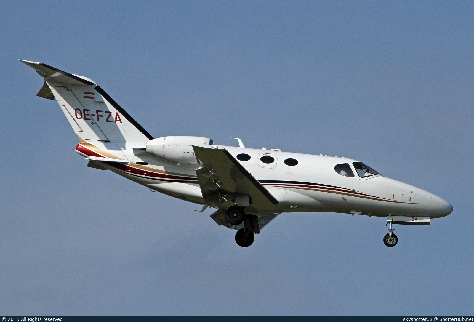 Photo of OE-FZA - Cessna 510 Citation Mustang operated by GlobeAir