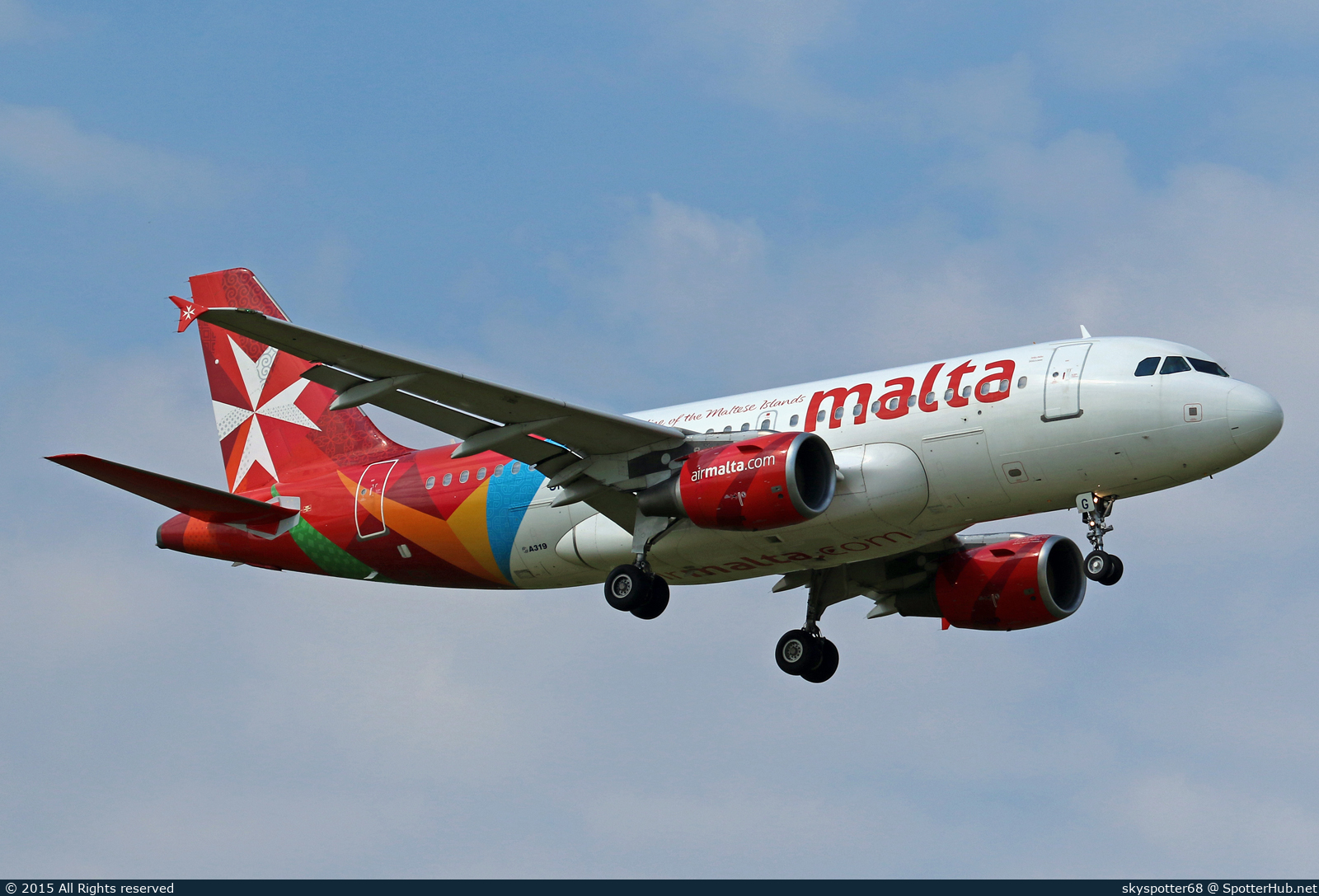 Photo of 9H-AEG - Airbus A319-112 operated by Air Malta