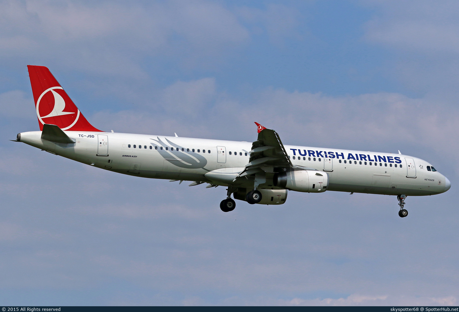 Photo of TC-JSD - Airbus A321-231 operated by Turkish Airlines