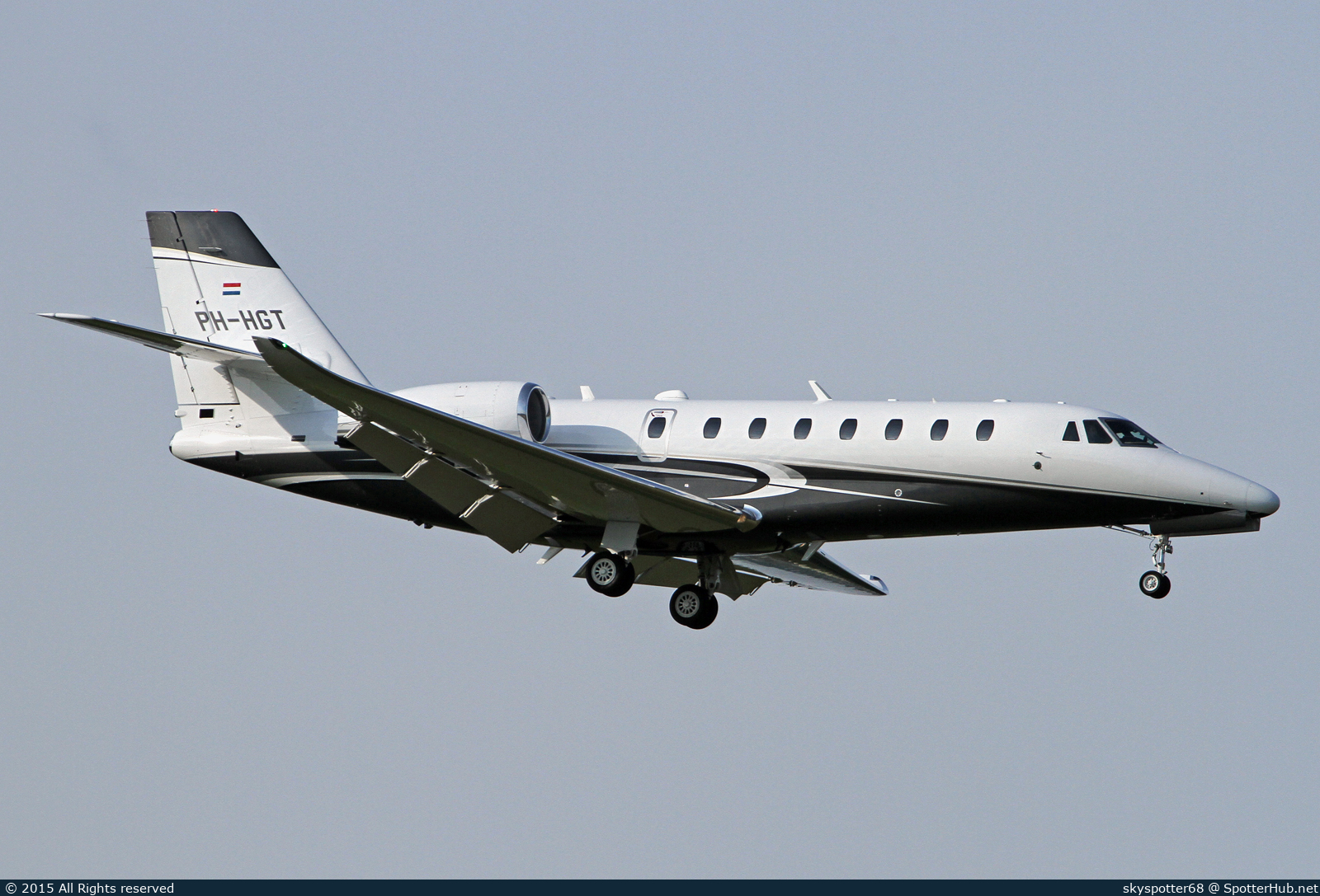Photo of PH-HGT - Cessna 680 Citation Sovereign+ operated by JetNetherlands