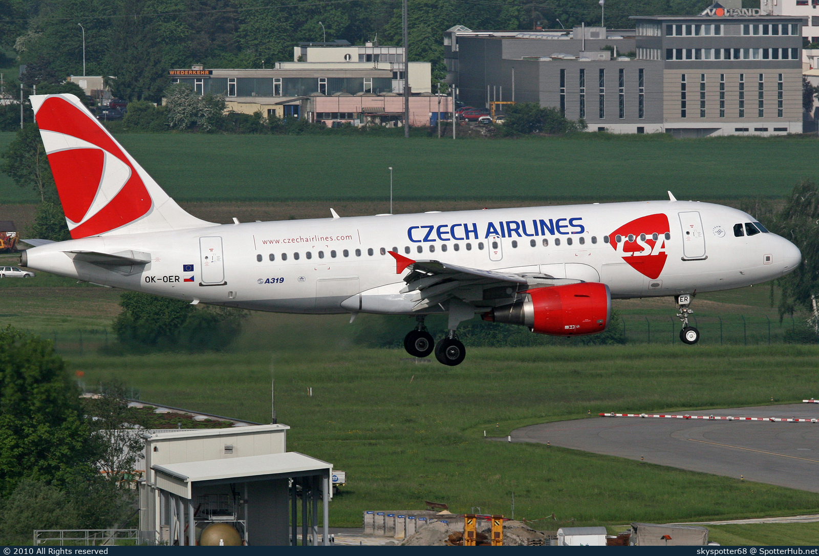 Photo of OK-OER - Airbus A319-112 operated by CSA Czech Airlines