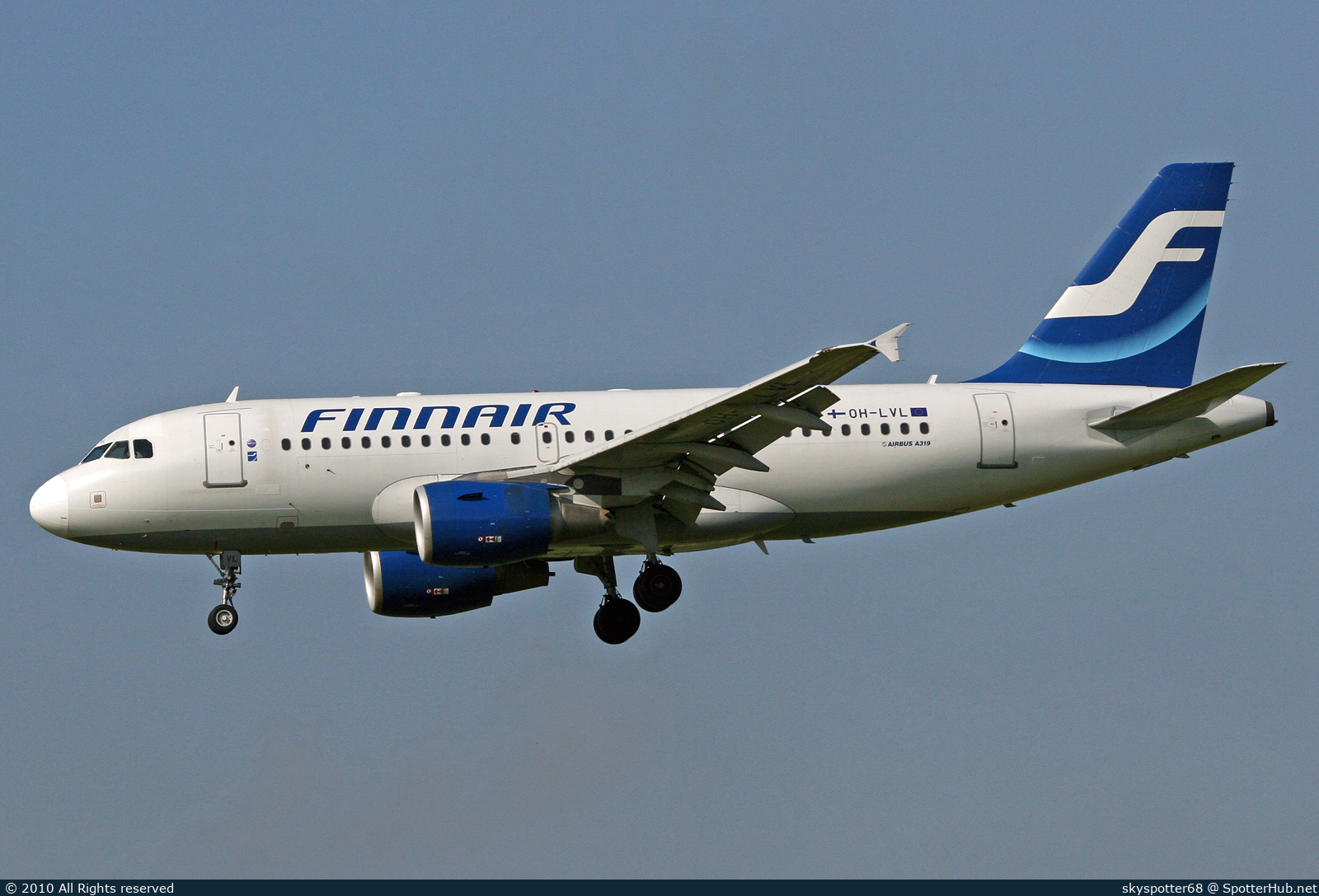 Photo of OH-LVL - Airbus A319-112 operated by Finnair