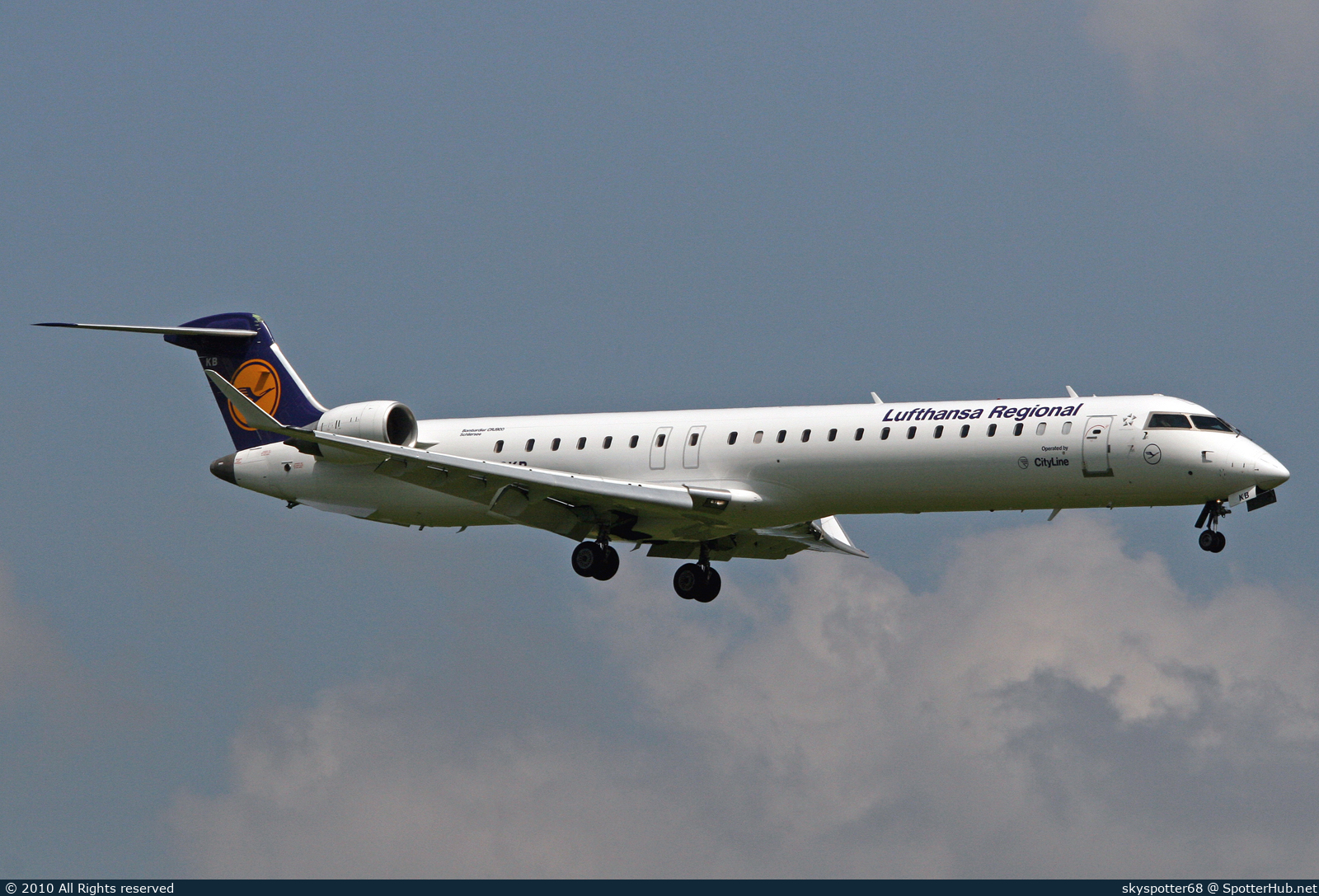 Photo of D-ACKB - Bombardier CRJ-900LR operated by Lufthansa CityLine