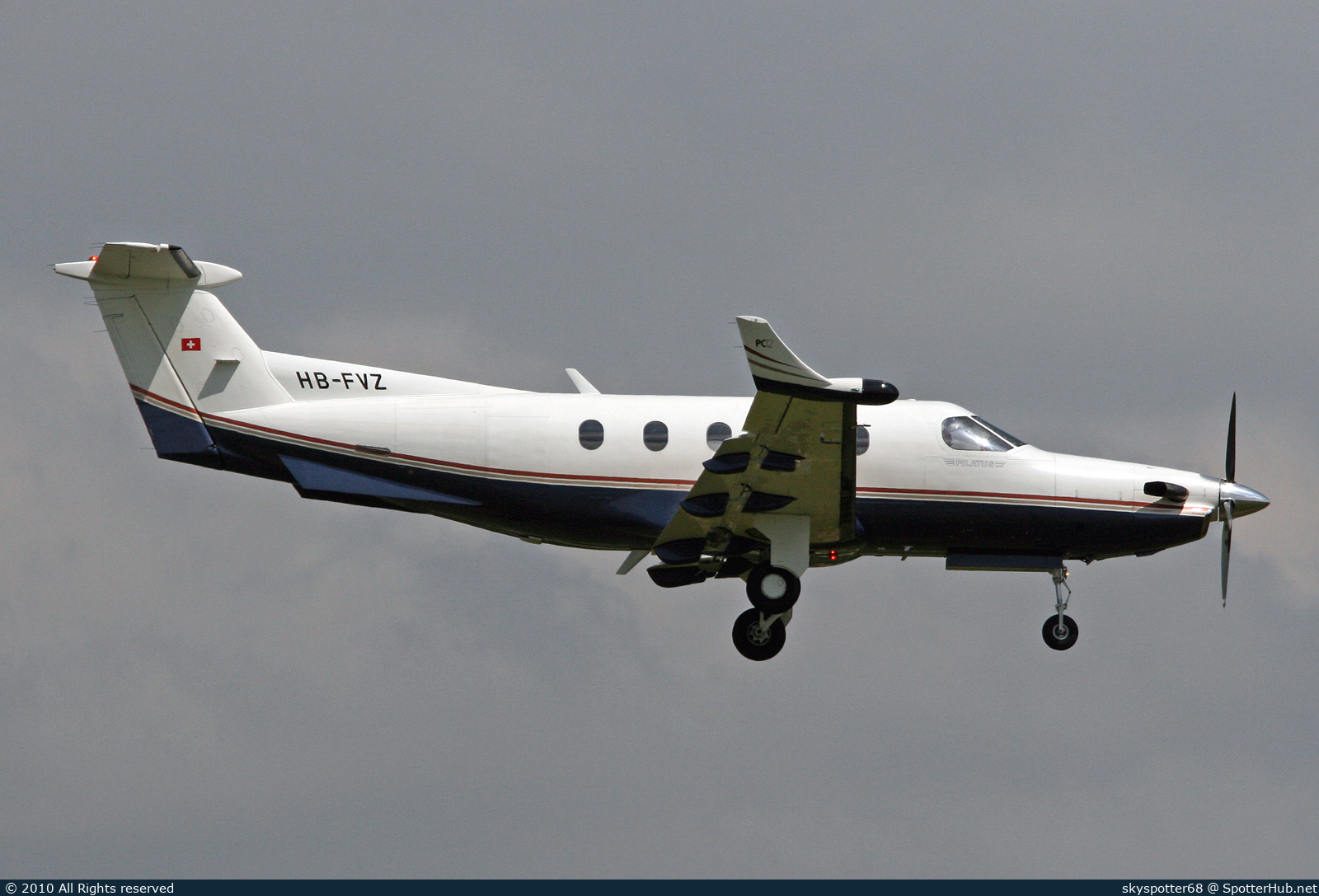 Photo of HB-FVZ - Pilatus PC-12/45 operated by Fly 7 Executive Aviation