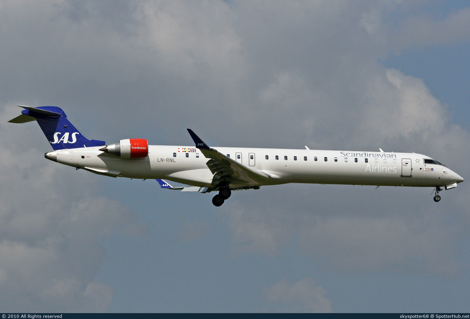Photo of LN-RNL - Bombardier CRJ-900LR operated by SAS Scandinavian Airlines