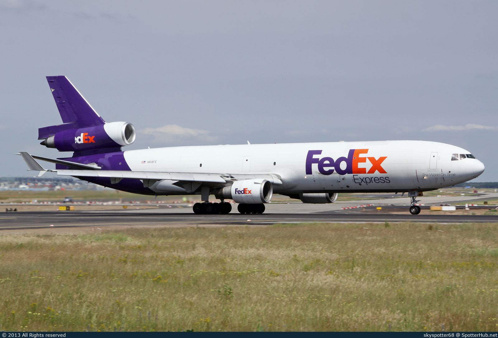 Photo of N618FE - McDonnell Douglas MD-11(F) operated by FedEx
