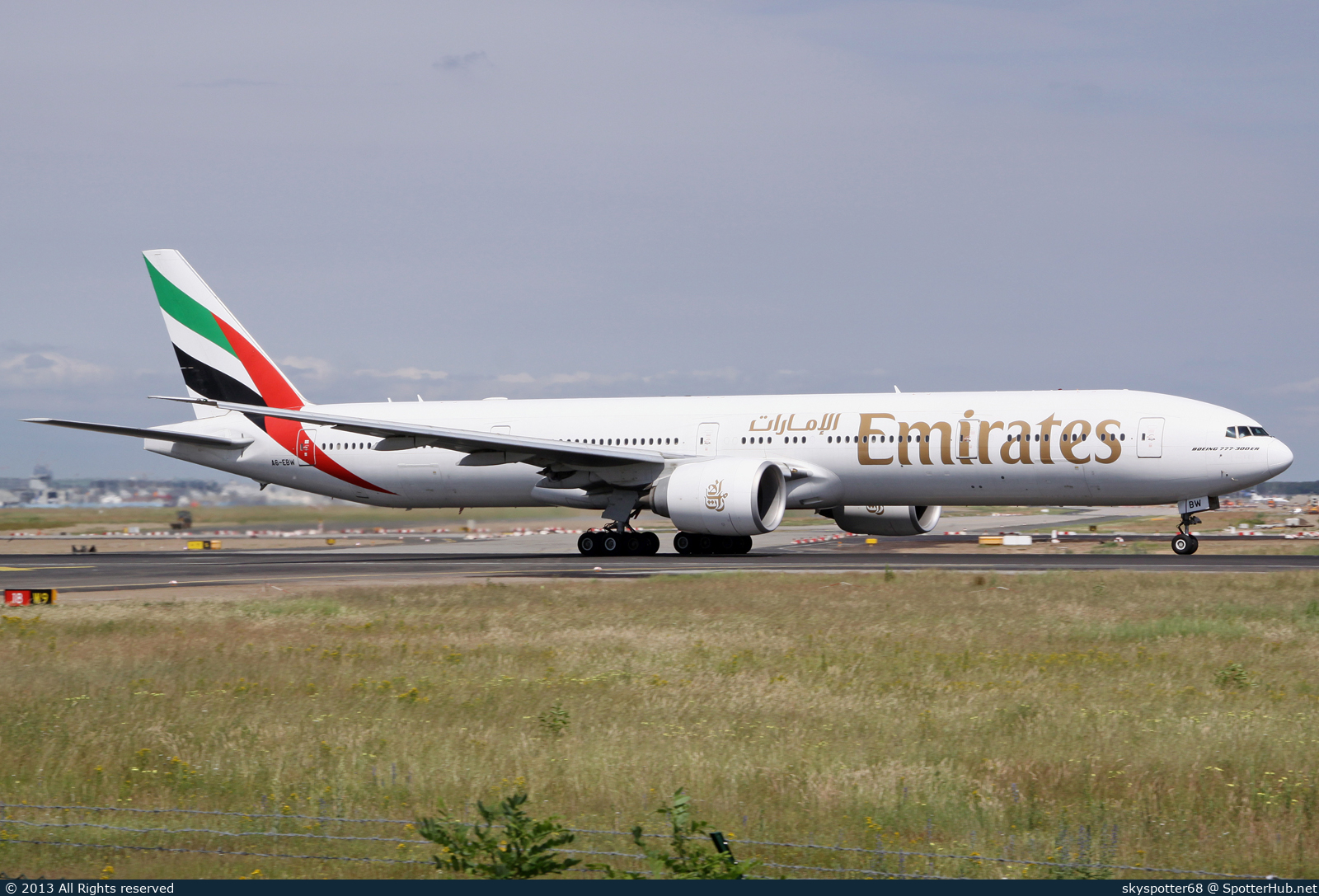 Photo of A6-EBW - Boeing 777-36N(ER) operated by Emirates
