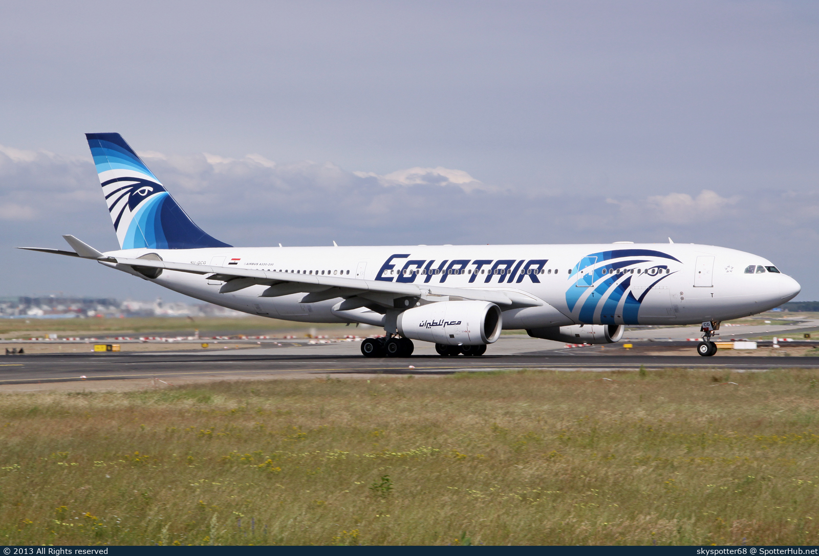 Photo of SU-GCG - Airbus A330-243 operated by Egyptair