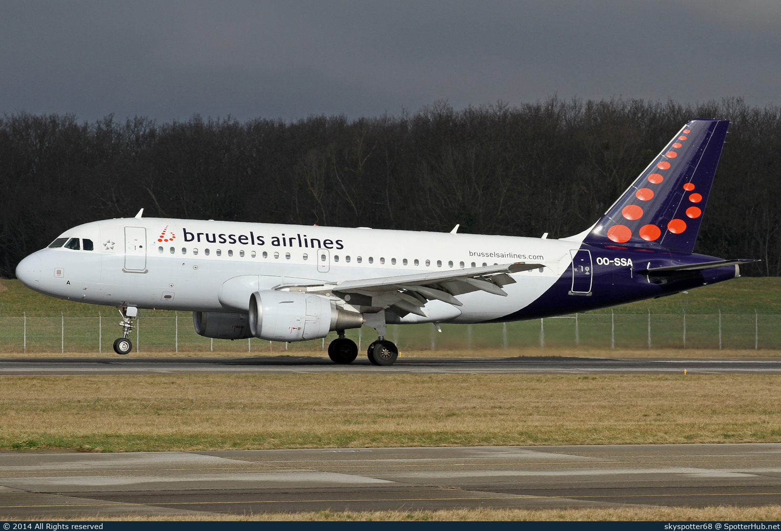 Photo of OO-SSA - Airbus A319-111 operated by Brussels Airlines