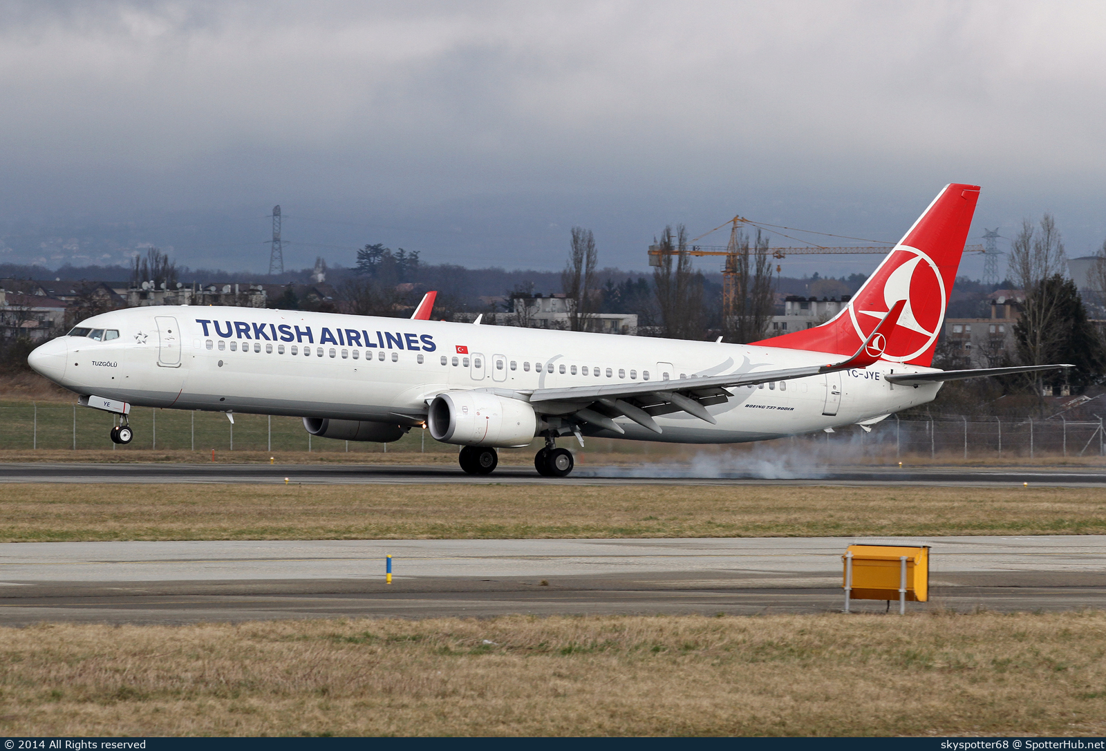 Photo of TC-JYE - Boeing 737-9F2(ER) operated by Turkish Airlines