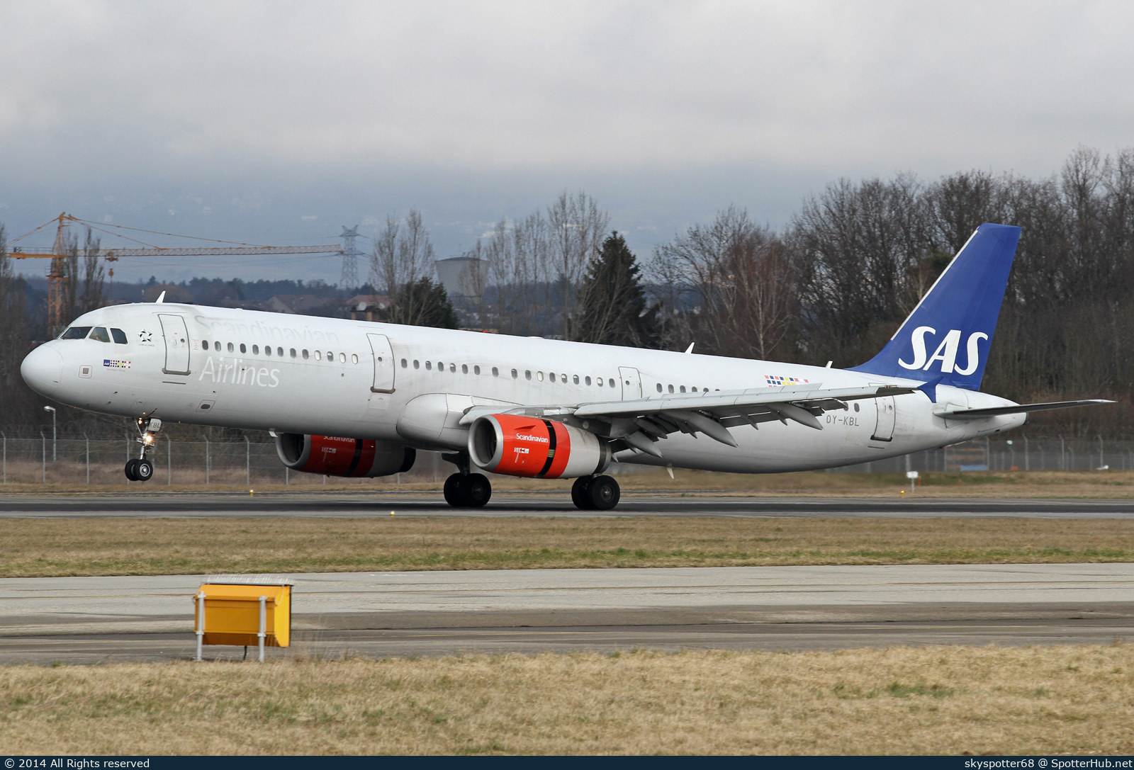 Photo of OY-KBL - Airbus A321-232 operated by SAS Scandinavian Airlines