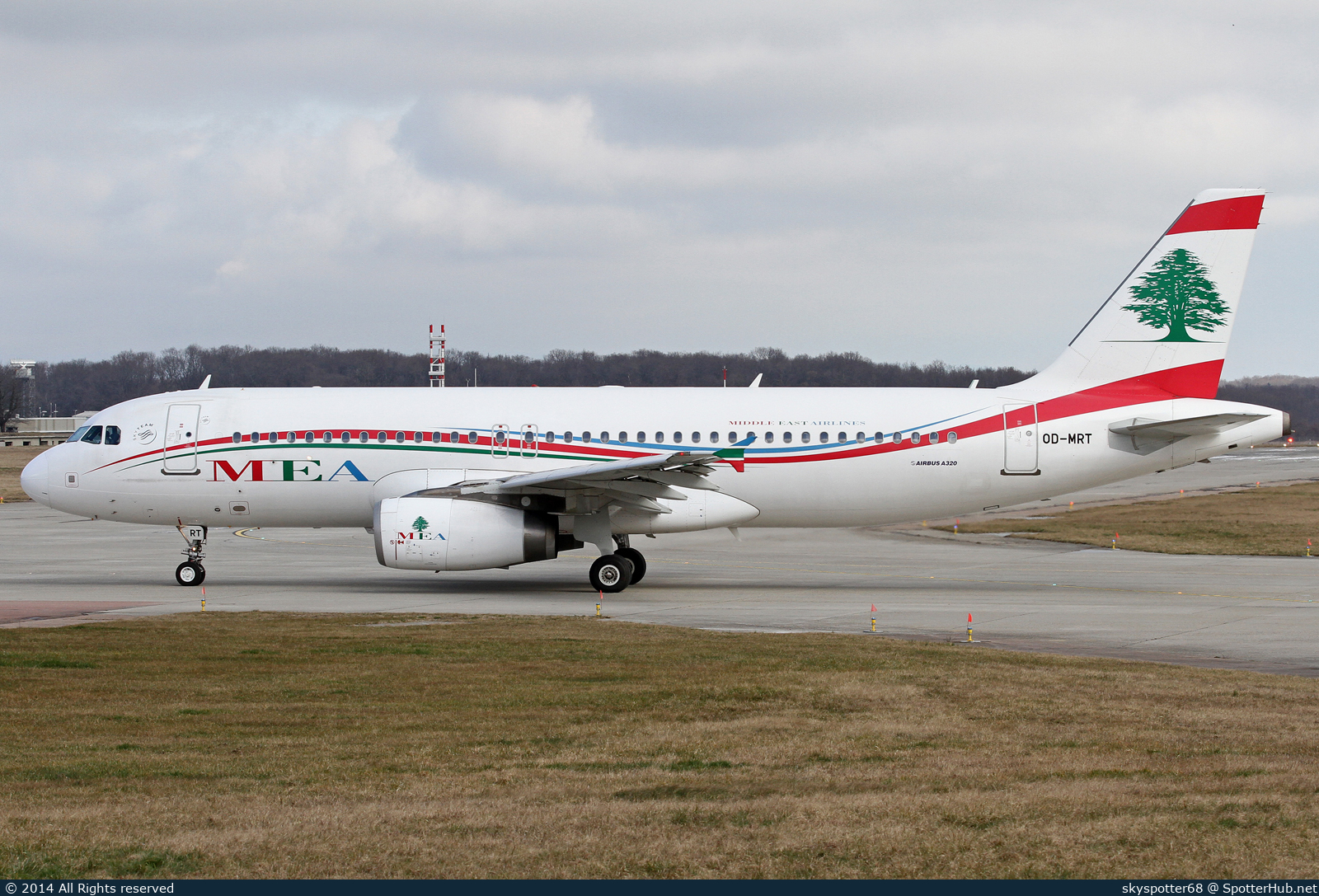 Photo of OD-MRT - Airbus A320-232 operated by MEA Middle East Airlines