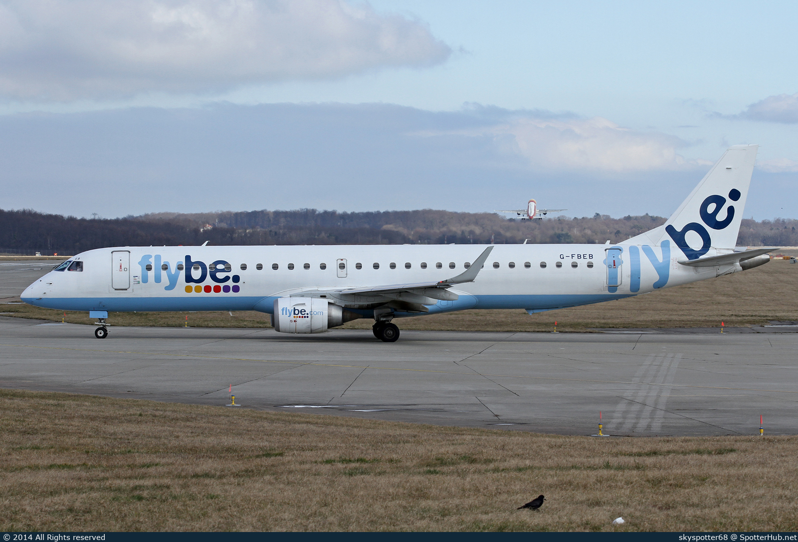 Photo of G-FBEB - Embraer ERJ-195LR operated by flybe