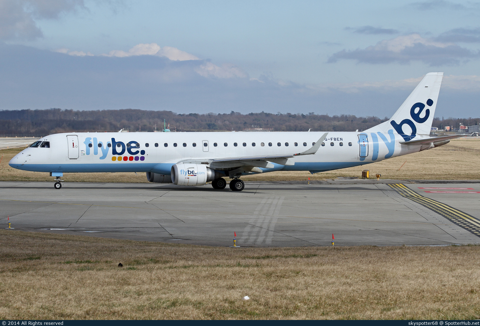 Photo of G-FBEN - Embraer ERJ-195LR operated by flybe