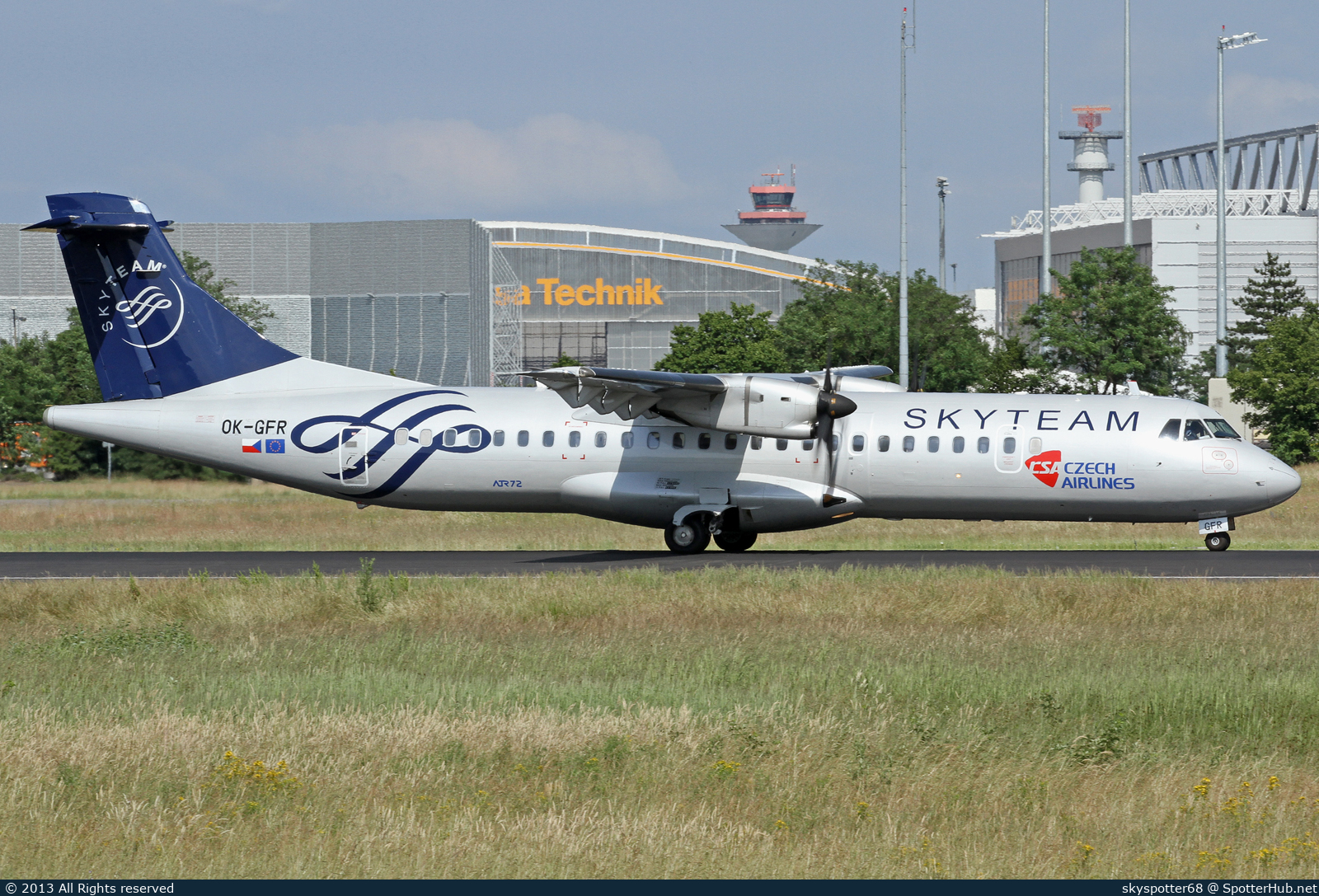 Photo of OK-GFR - ATR 72-500 operated by CSA Czech Airlines
