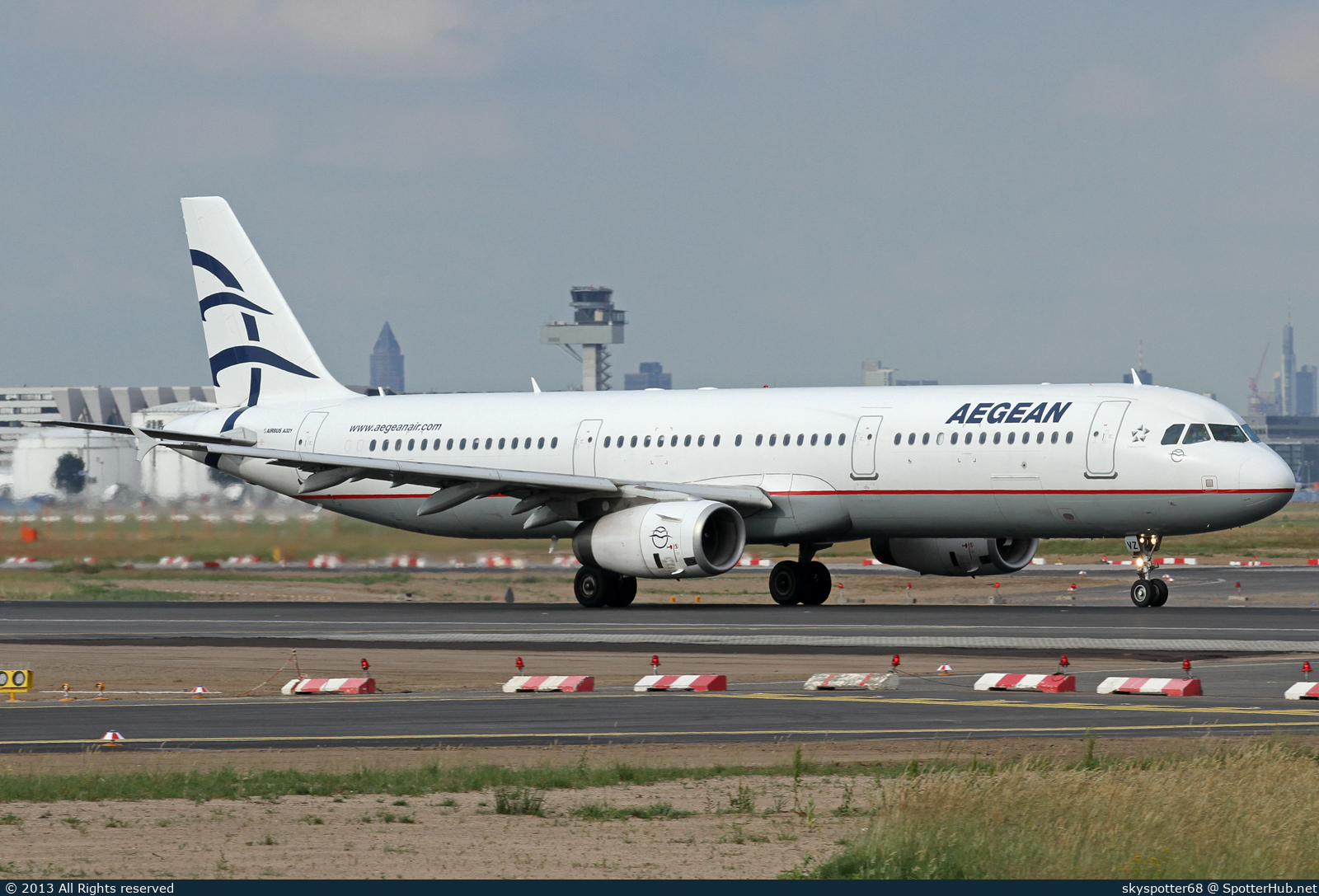 Photo of SX-DVZ - Airbus A321-231 operated by Aegean Airlines