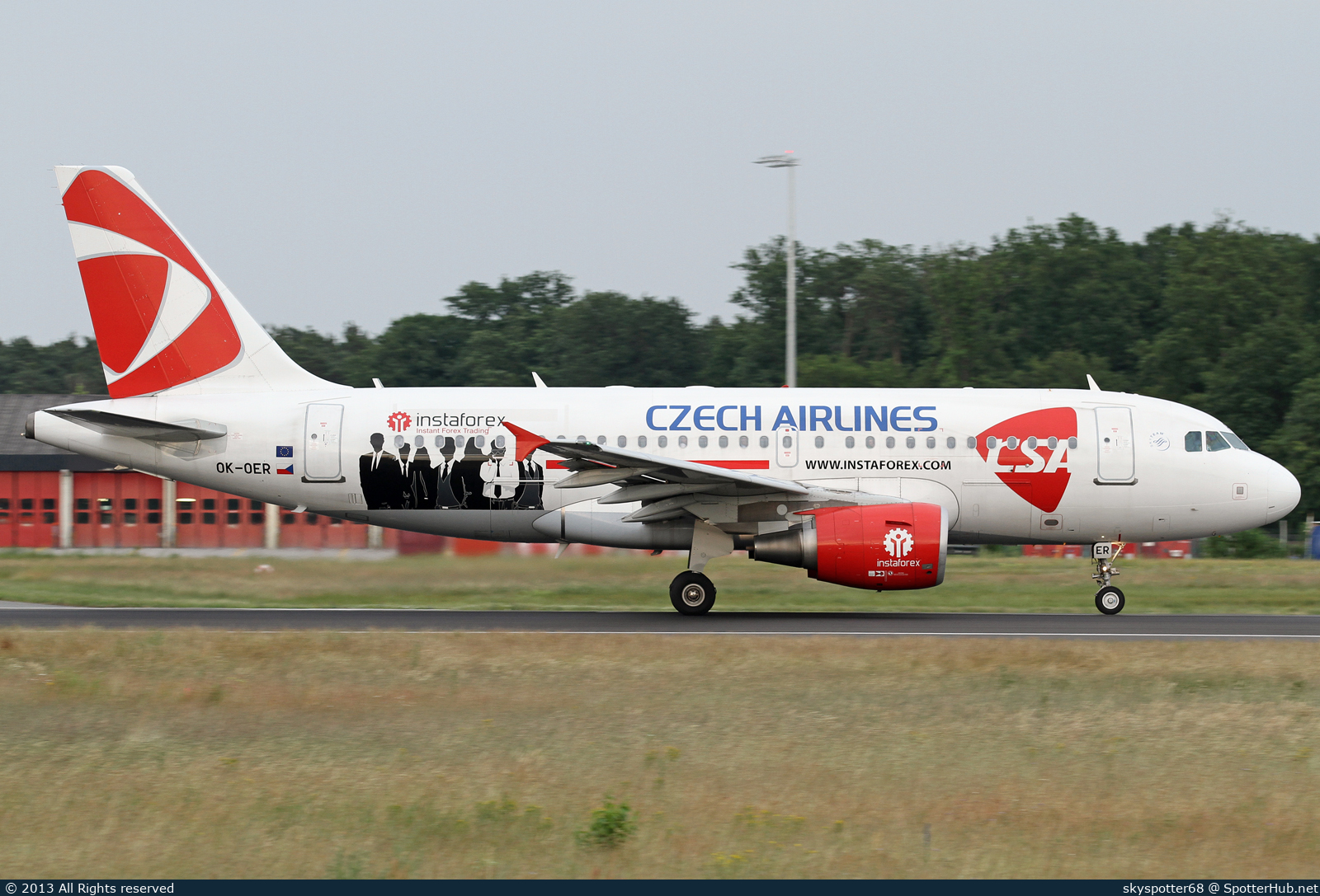 Photo of OK-OER - Airbus A319-112 operated by CSA Czech Airlines