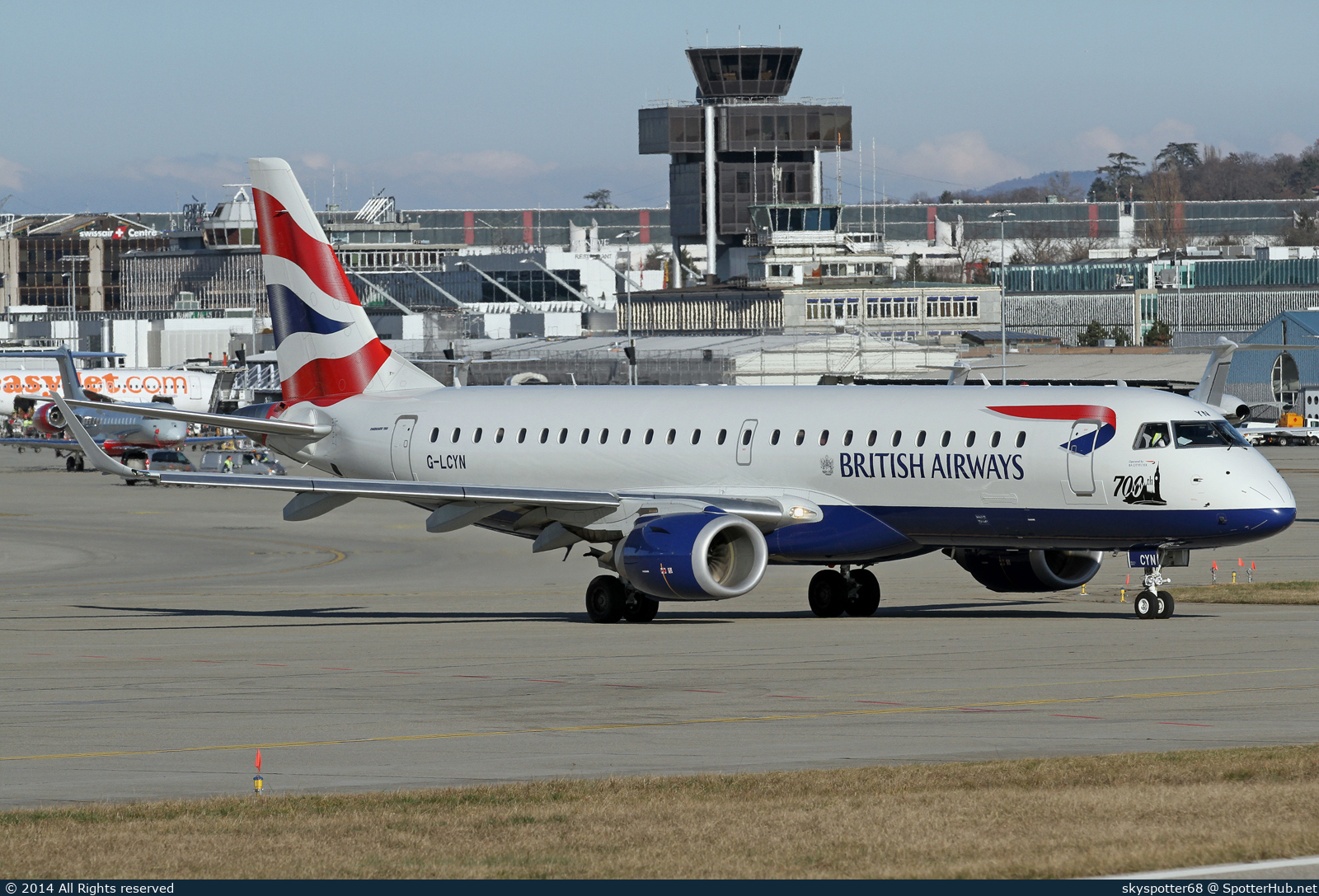 Photo of G-LCYN - Embraer ERJ-190SR operated by BA CityFlyer