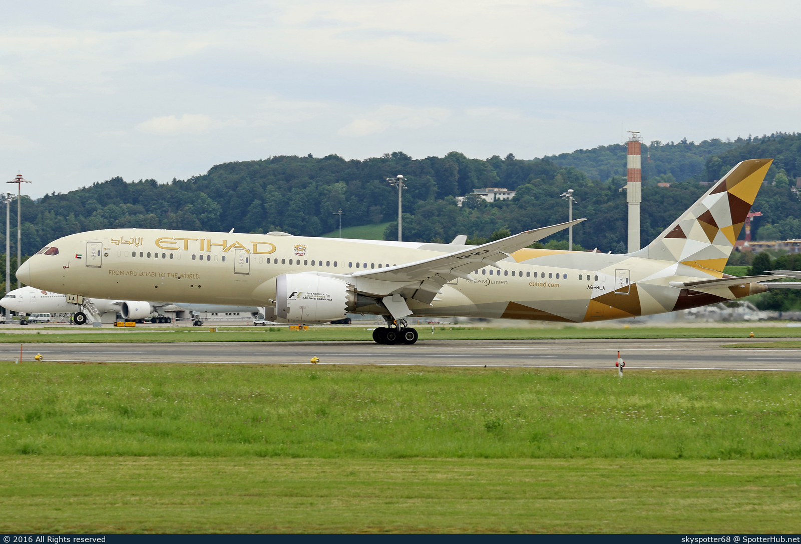 Photo of A6-BLA - Boeing 787-9 Dreamliner operated by Etihad Airways