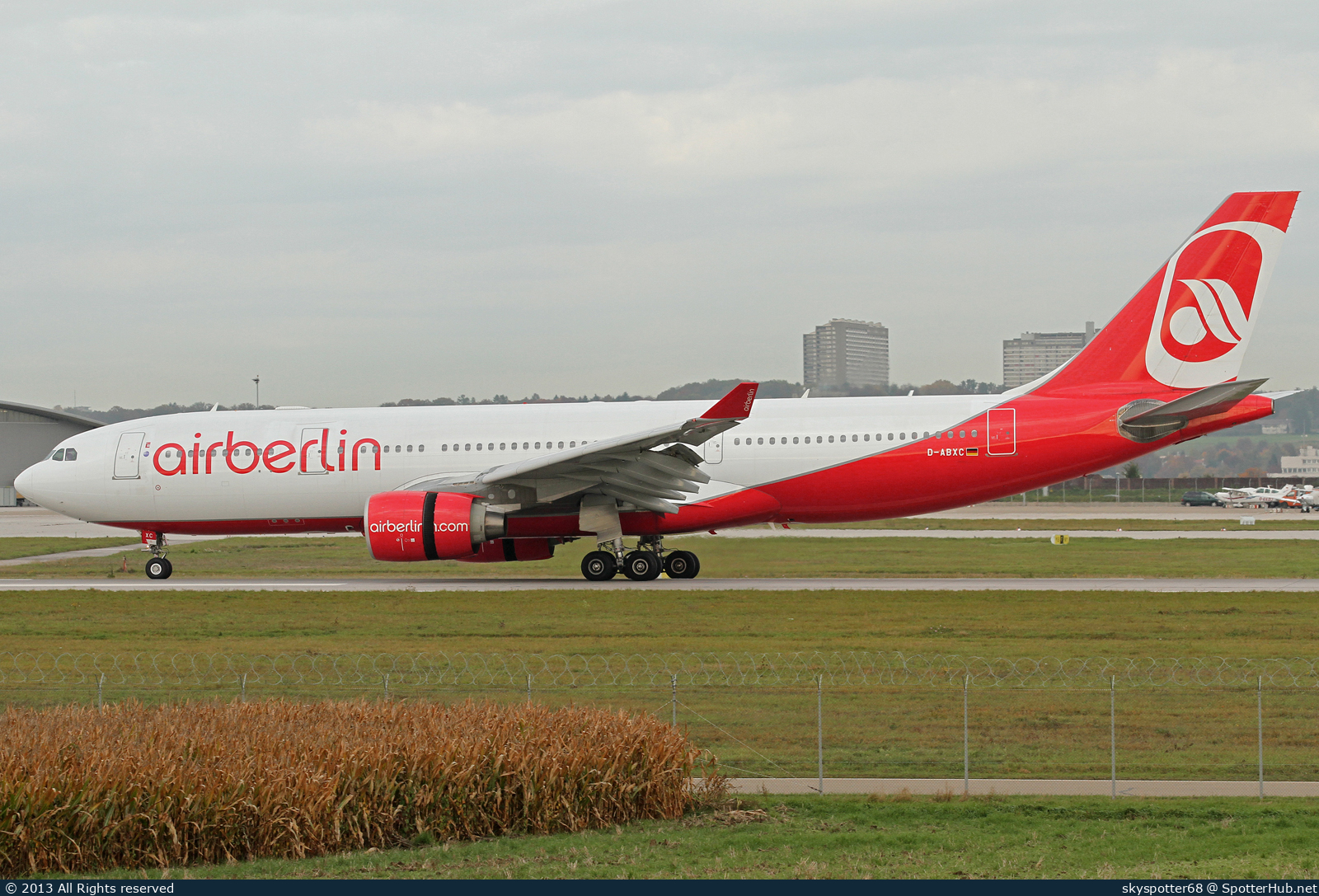 Photo of D-ABXC - Airbus A330-223 operated by Air Berlin