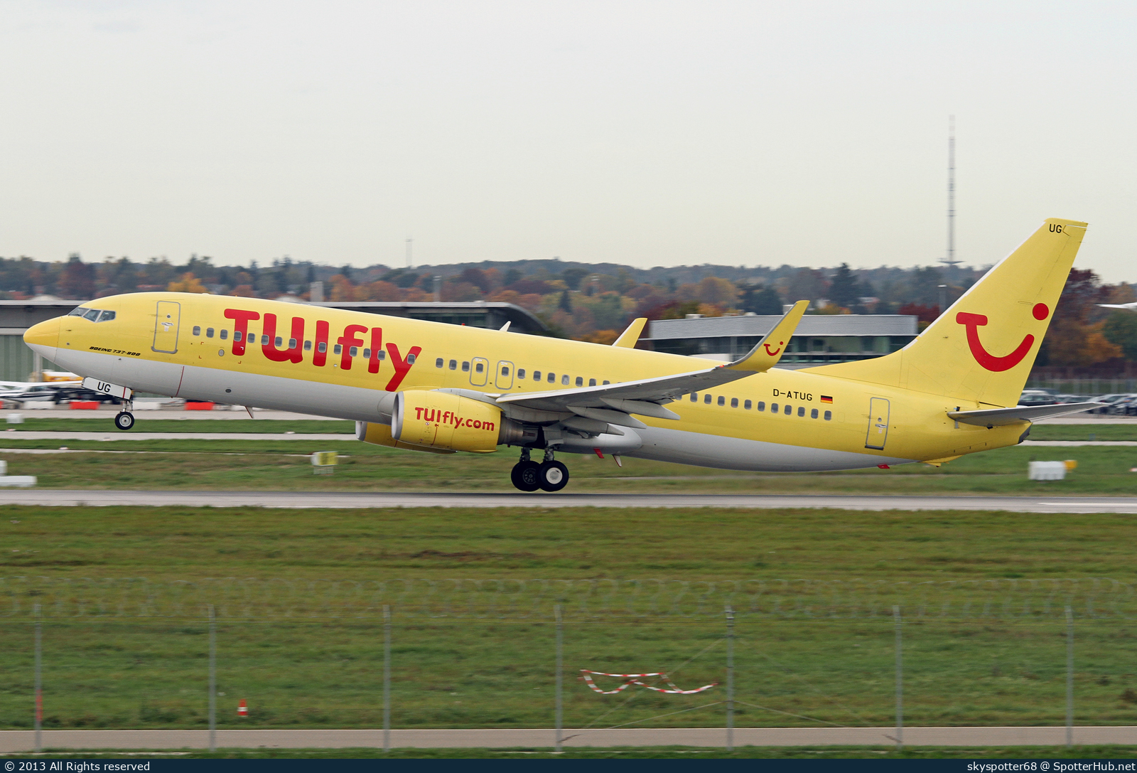 Photo of D-ATUG - Boeing 737-8K5 operated by TUIfly