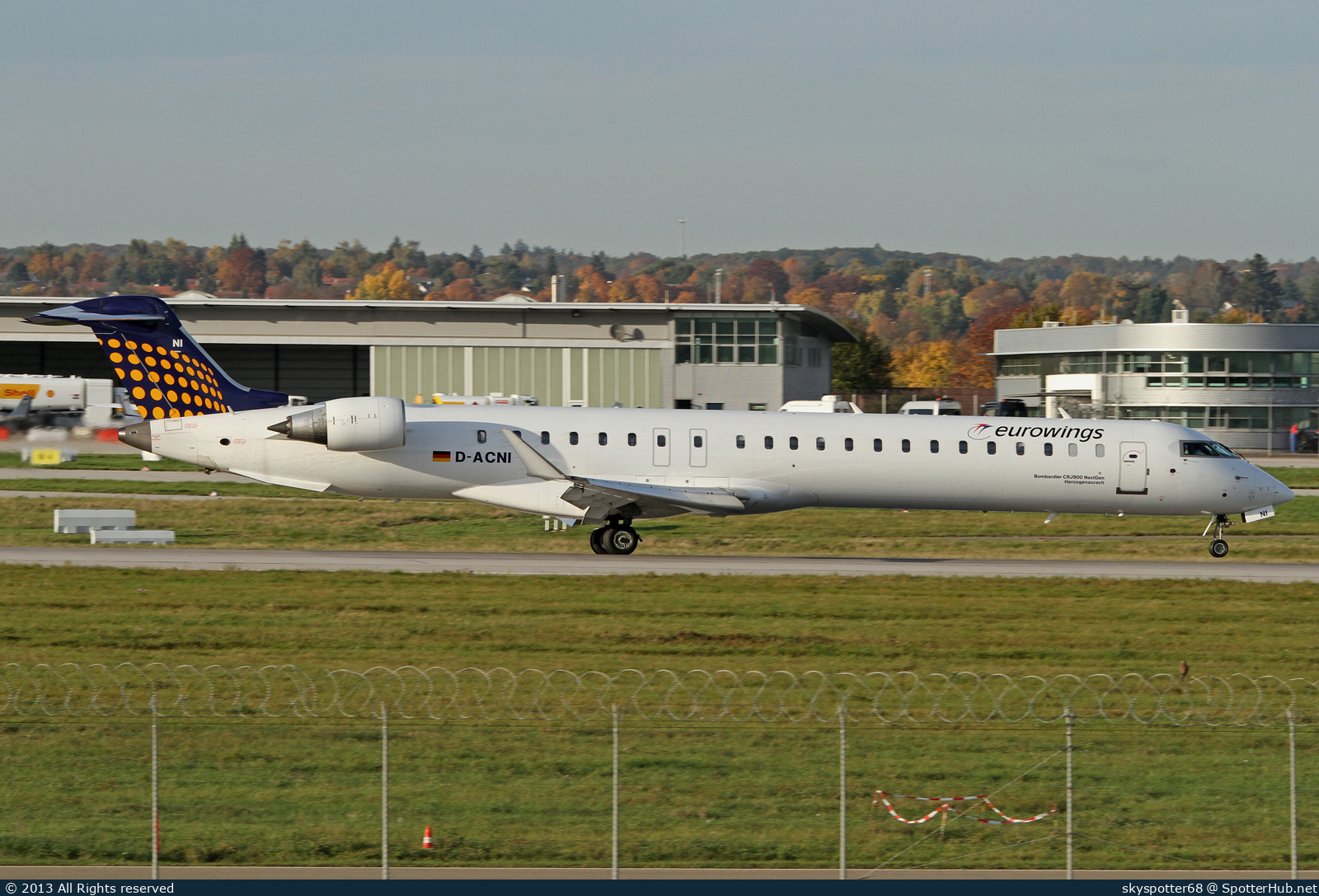 Photo of D-ACNI - Bombardier CRJ-900LR operated by Eurowings