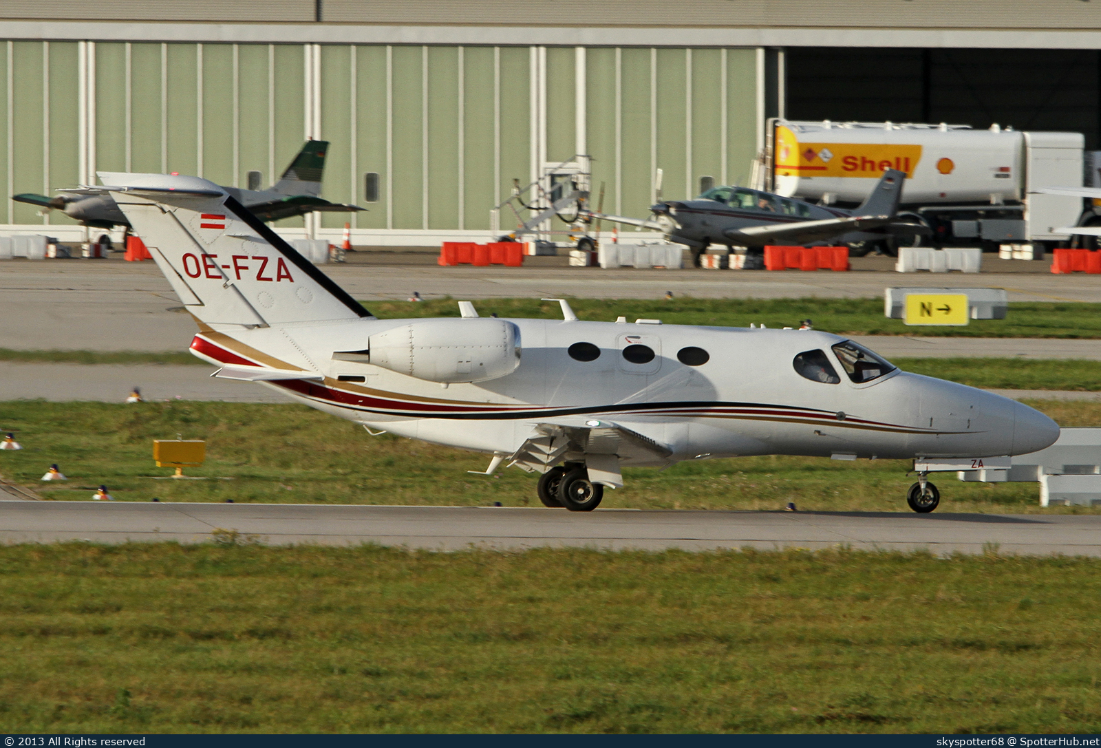 Photo of OE-FZA - Cessna 510 Citation Mustang operated by GlobeAir