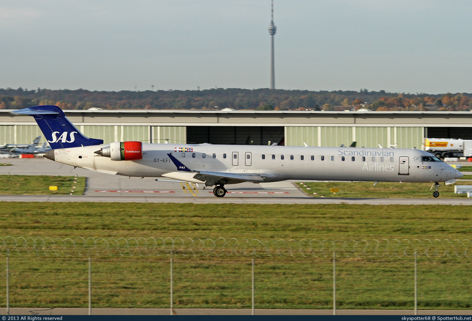 Photo of OY-KFI - Bombardier CRJ-900LR operated by SAS Scandinavian Airlines (opb Cimber)