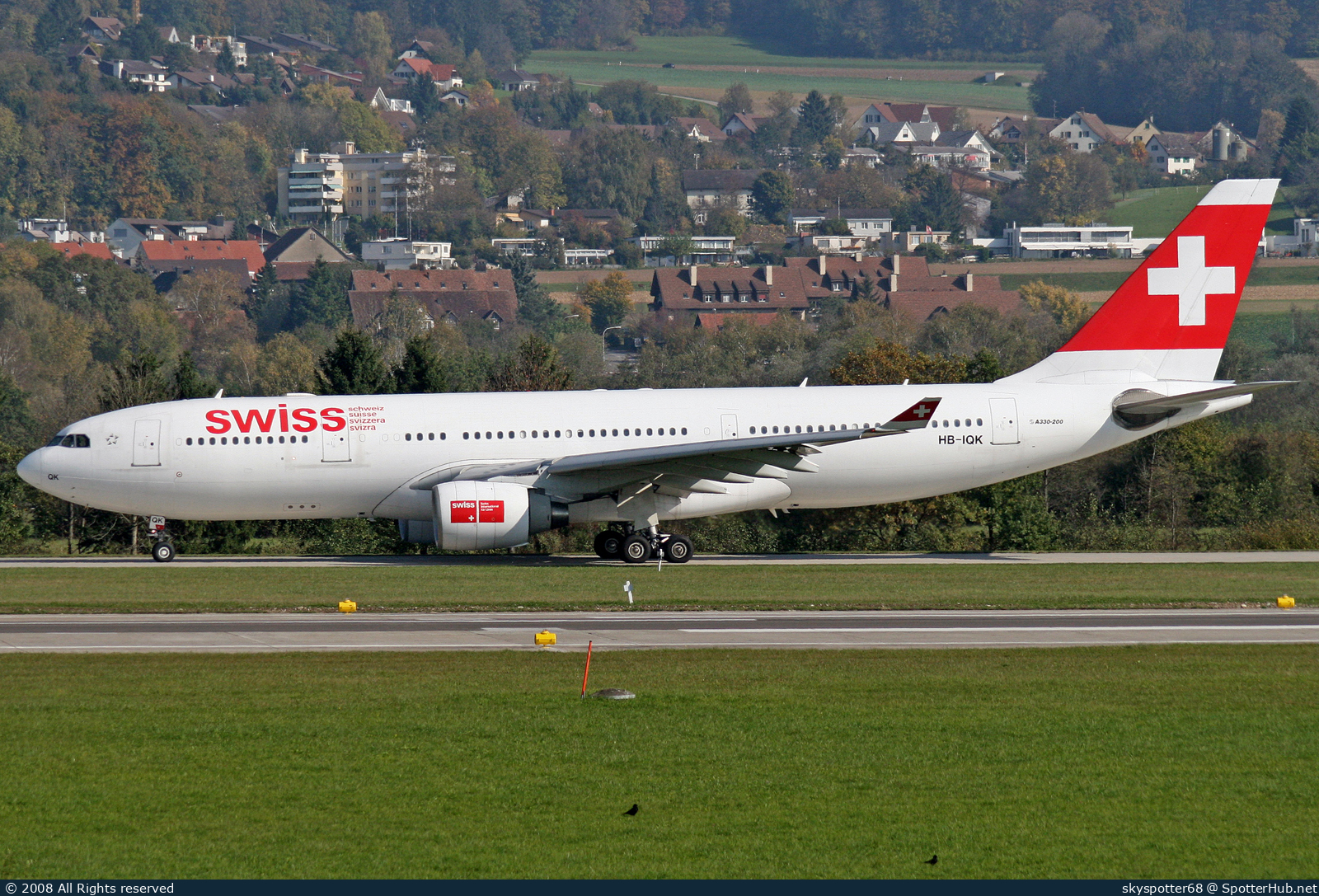 Photo of HB-IQK - Airbus A330-223 operated by Swiss International Air Lines