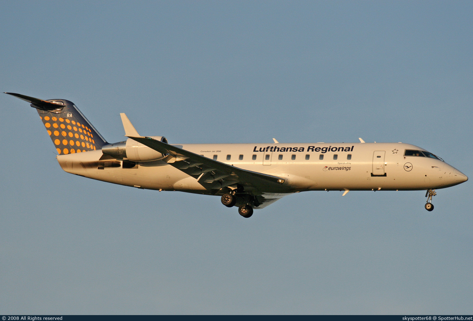 Photo of D-ACRA - Bombardier CRJ-200LR operated by Lufthansa Regional (opb Eurowings)