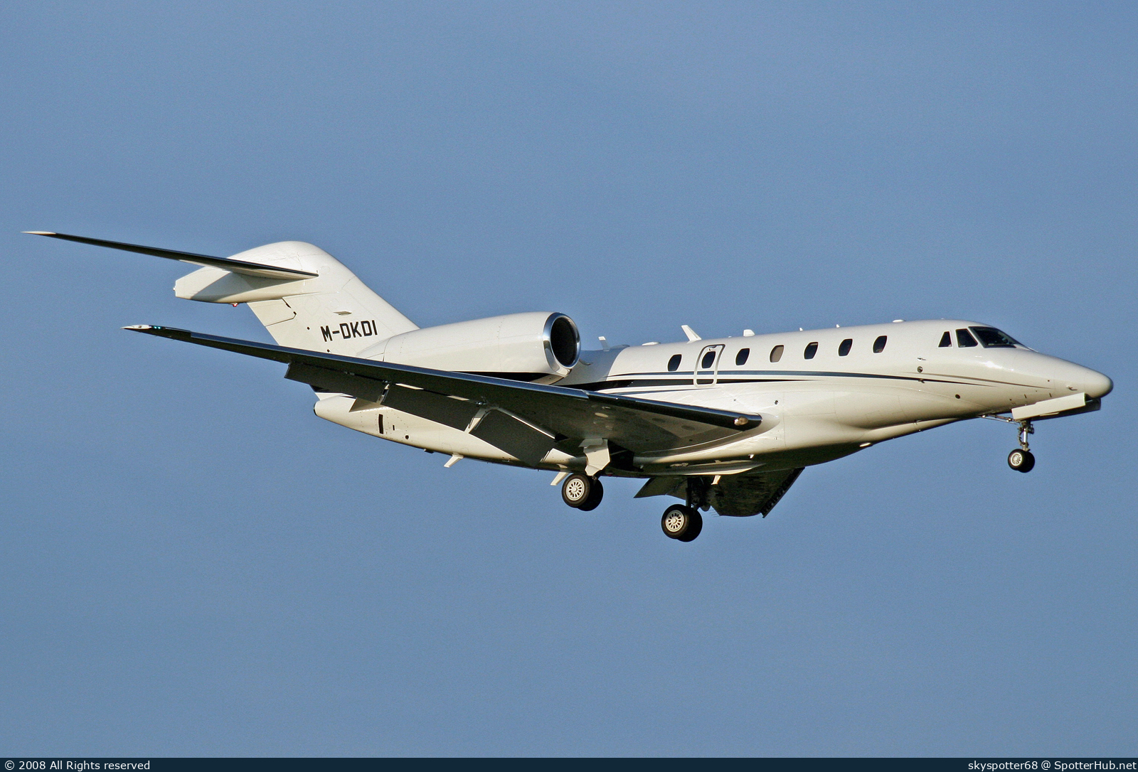 Photo of M-DKDI - Cessna 750 Citation X operated by Private