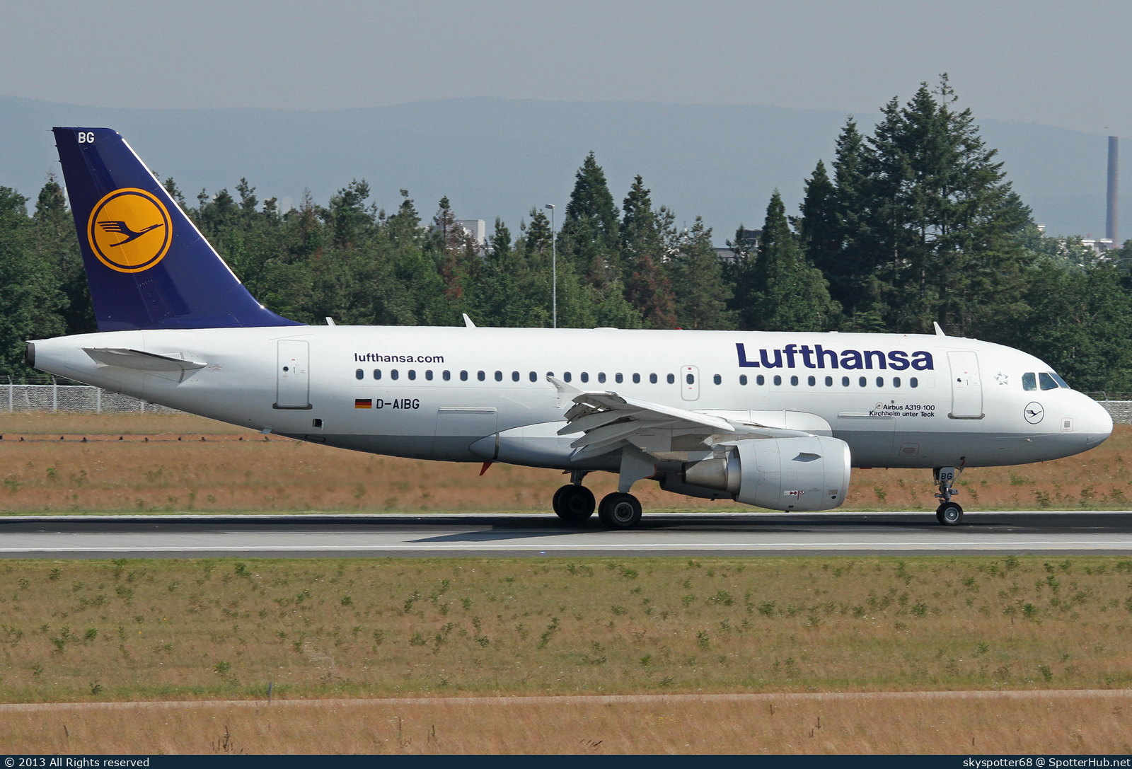 Photo of D-AIBG - Airbus A319-112 operated by Lufthansa