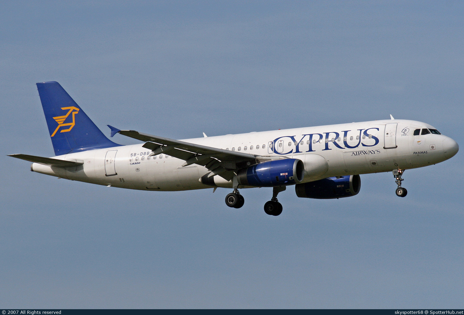 Photo of 5B-DBB - Airbus A320-231 operated by Cyprus Airways