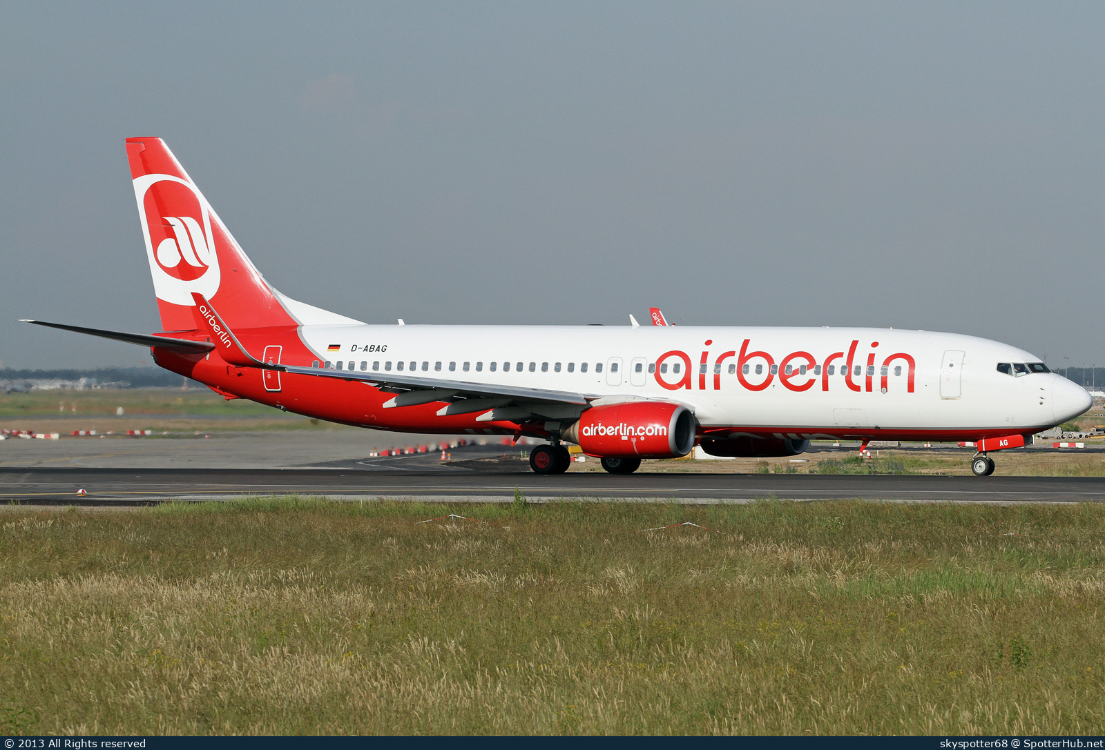 Photo of D-ABAG - Boeing 737-86J operated by Air Berlin
