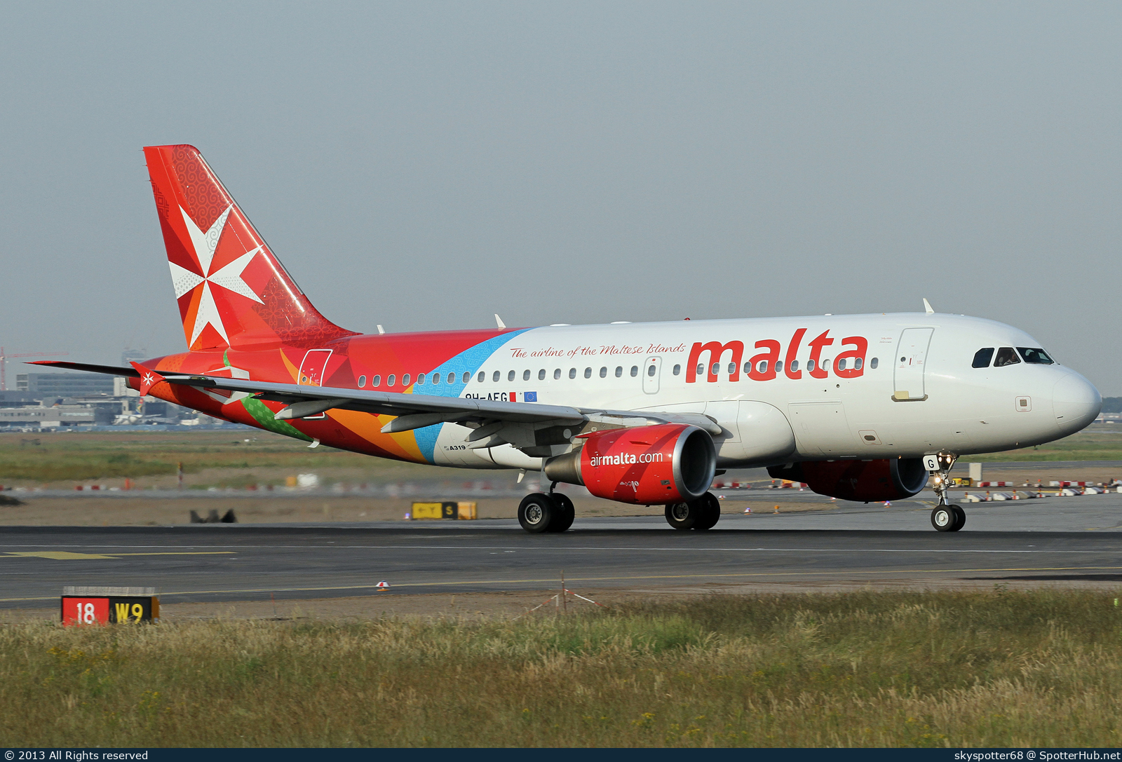 Photo of 9H-AEG - Airbus A319-112 operated by Air Malta