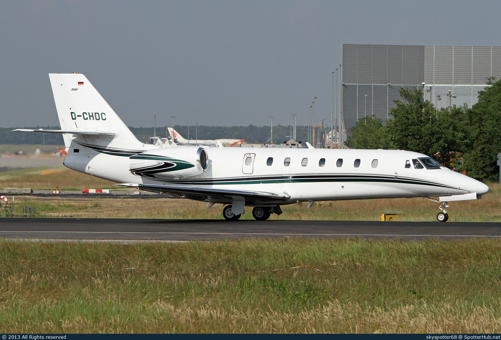 Photo of D-CHDC - Cessna 680 Citation Sovereign operated by HeidelbergCement