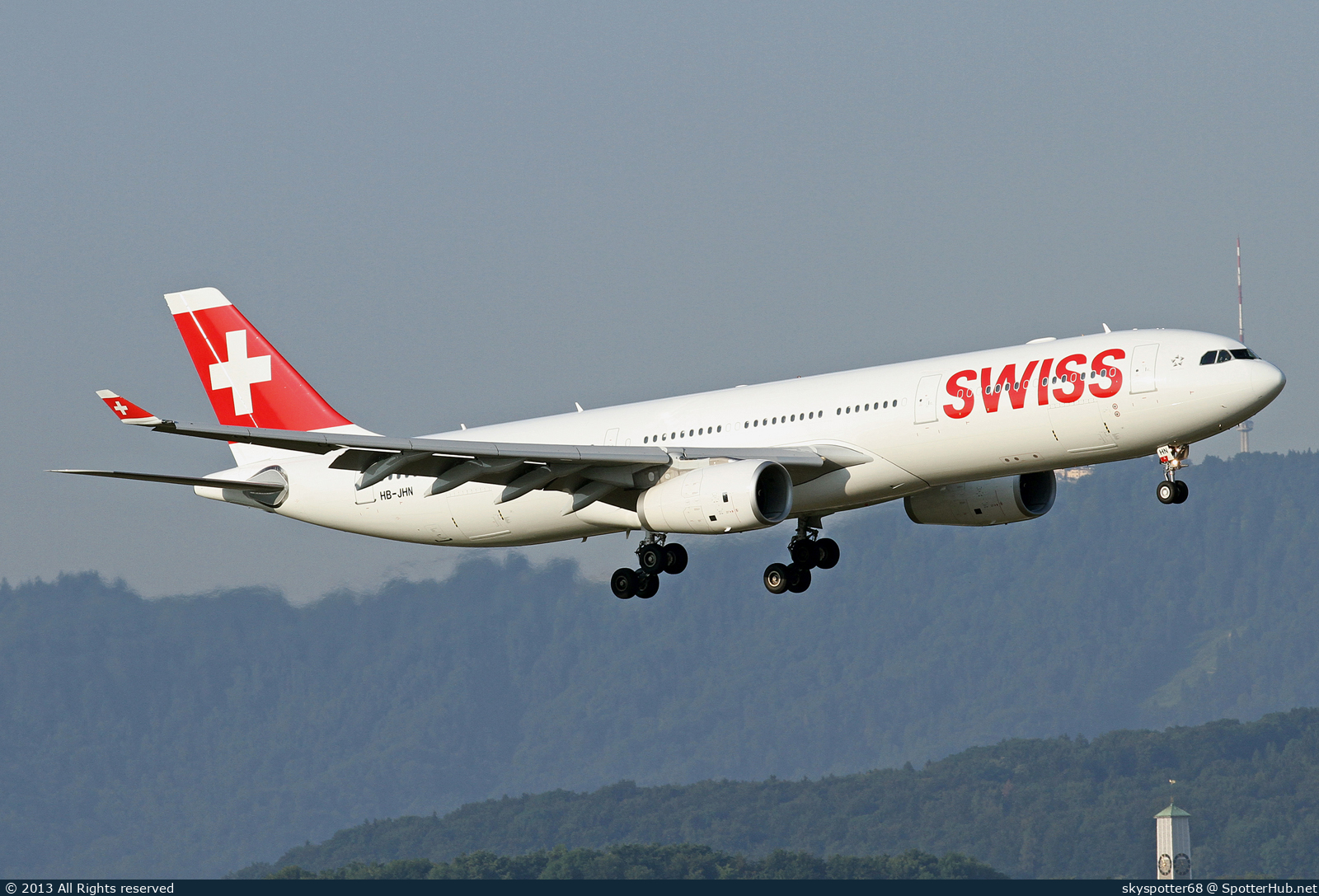 Photo of HB-JHN - Airbus A330-343 operated by Swiss International Air Lines