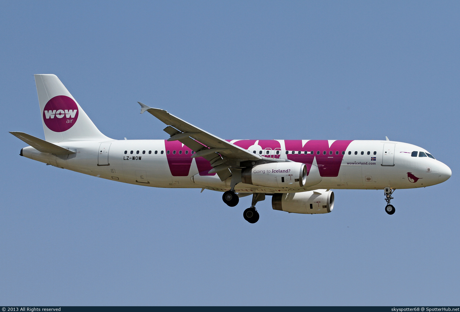 Photo of LZ-WOW - Airbus A320-232 operated by WOW air